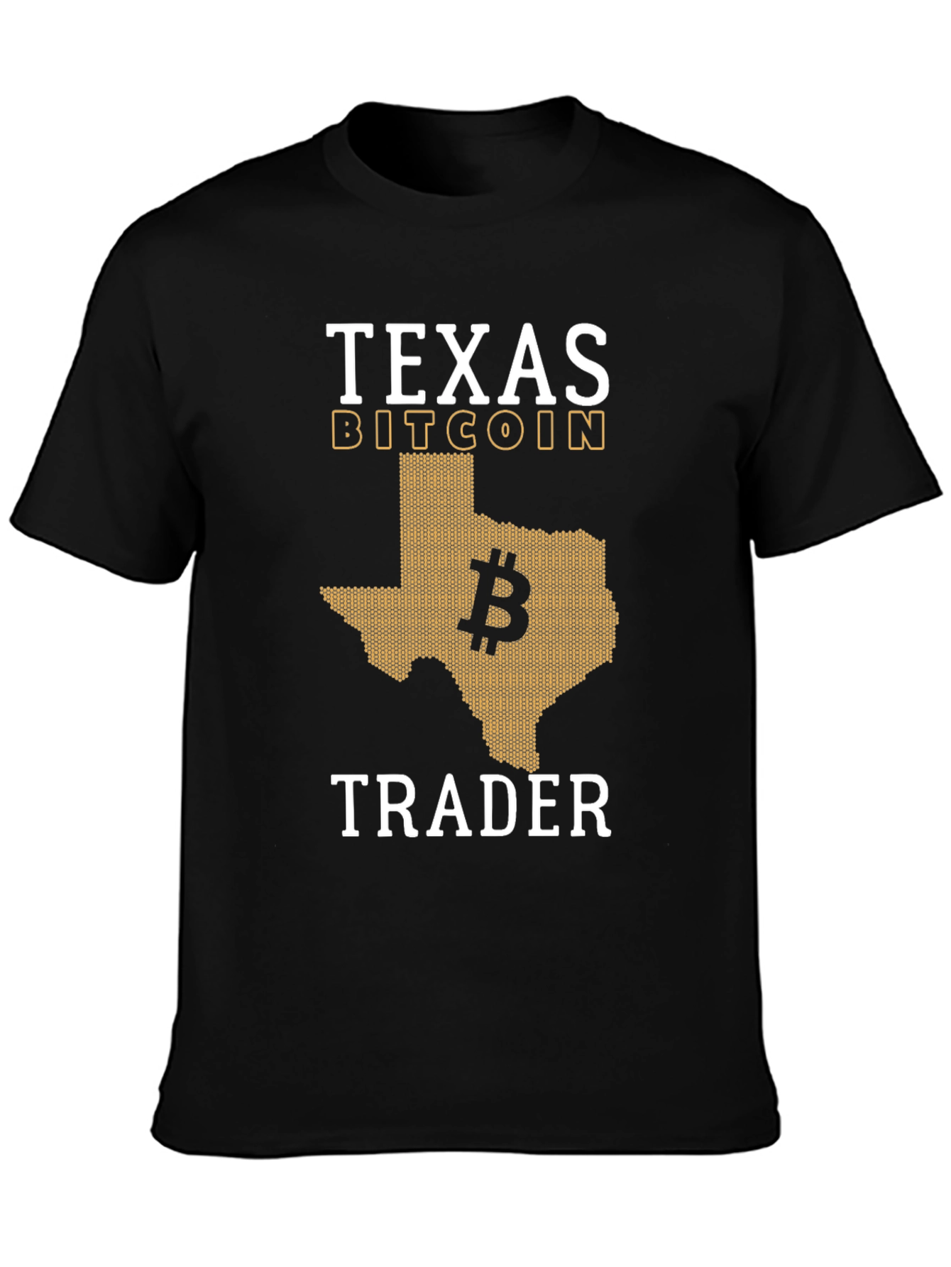 Texas Bitcoin Trader Graphic Tee - Crypto Currency T-Shirt