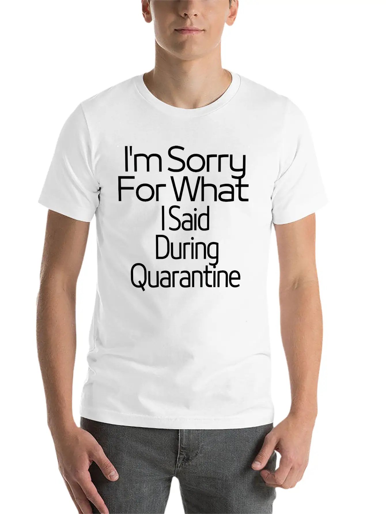 Quarantine Unisex Casual T-Shirt – Clean Design For Daily Comfort