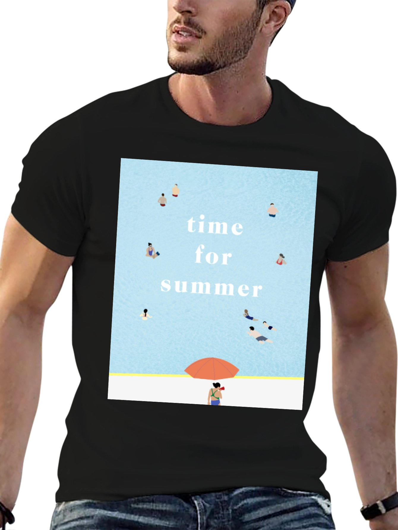 Time for Summer Graphic Tee - Beach Vibes