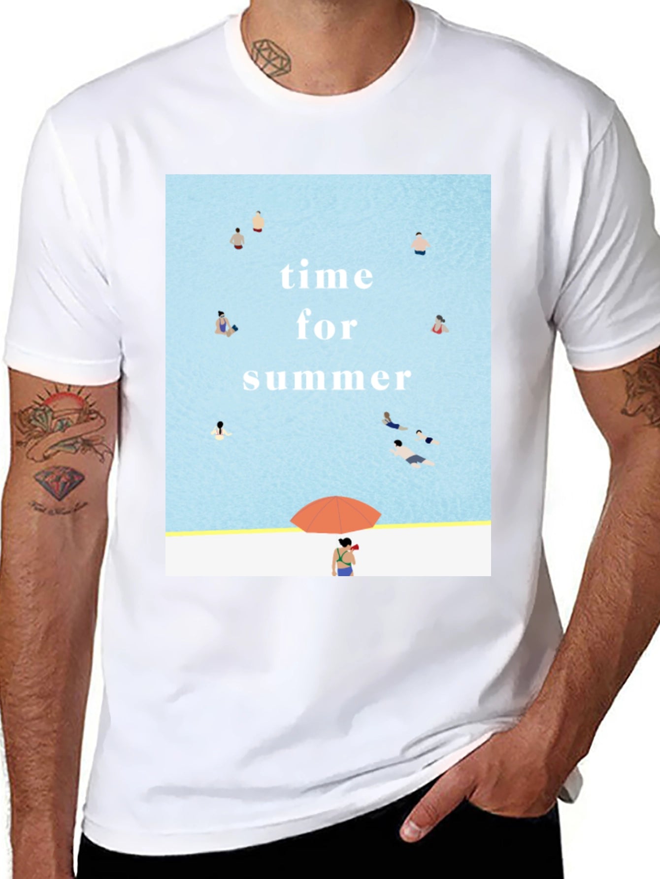 Time for Summer Graphic Tee - Beach Vibes