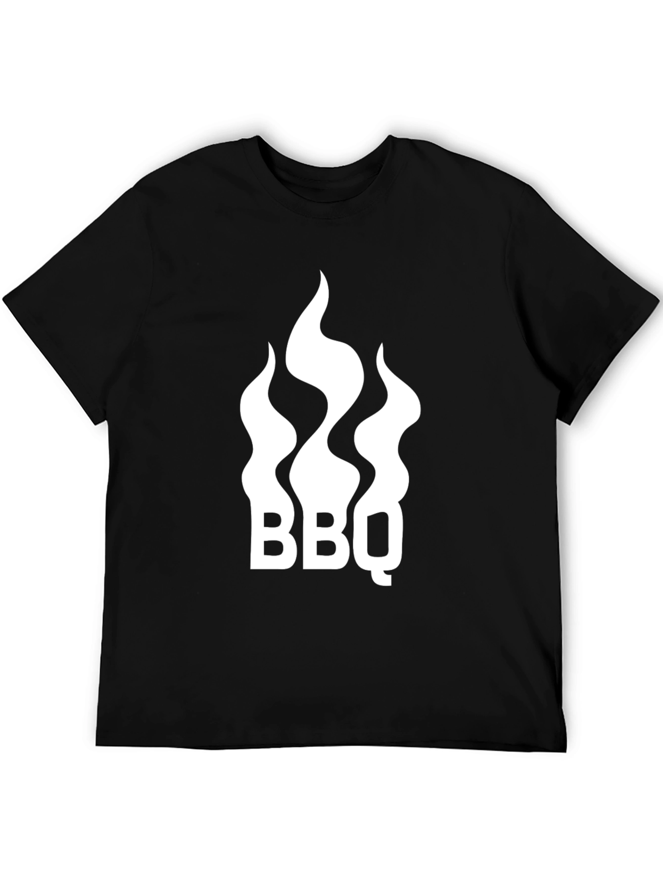 BBQ Flames Graphic T-Shirt