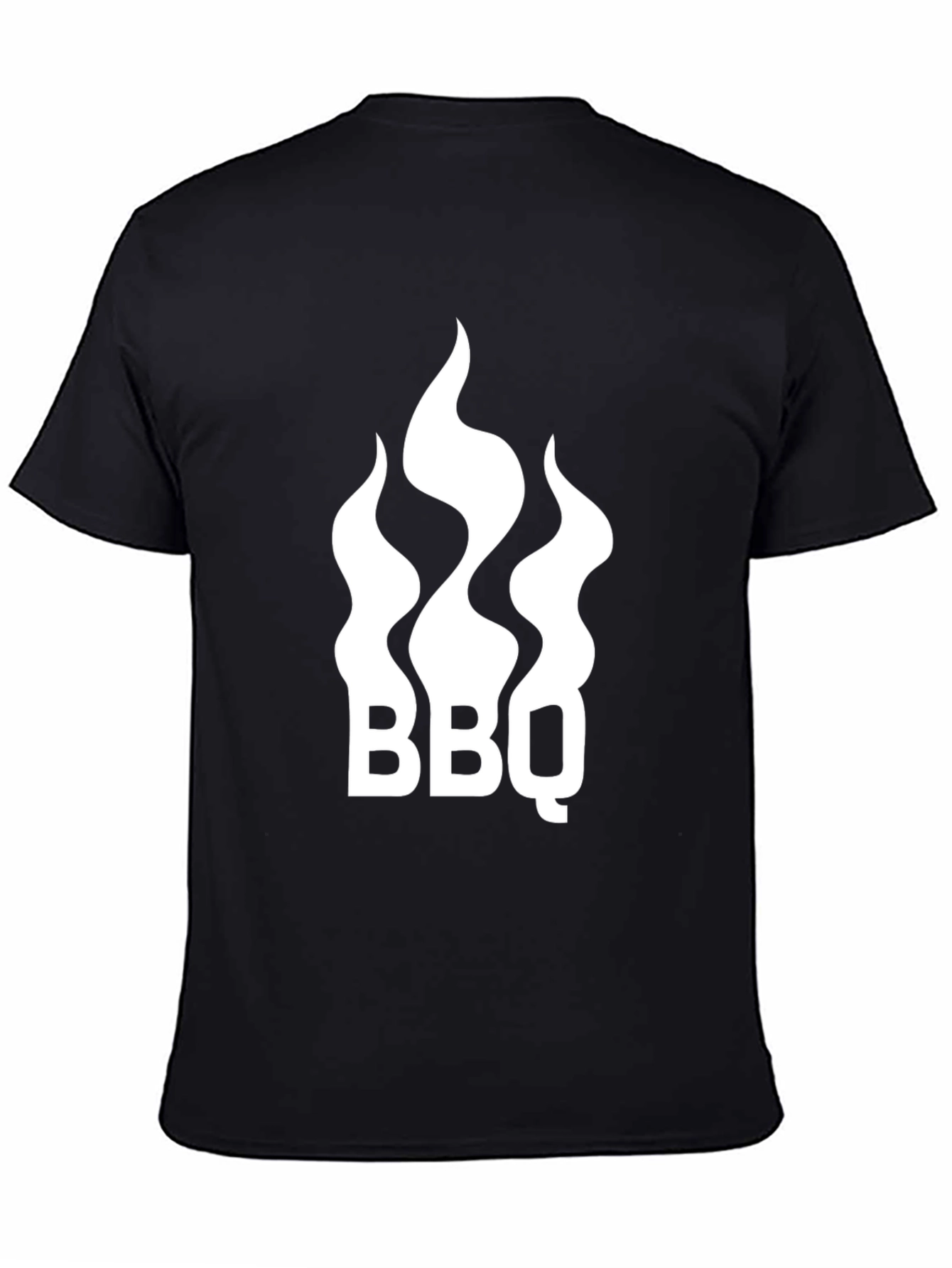 BBQ Flames Graphic T-Shirt