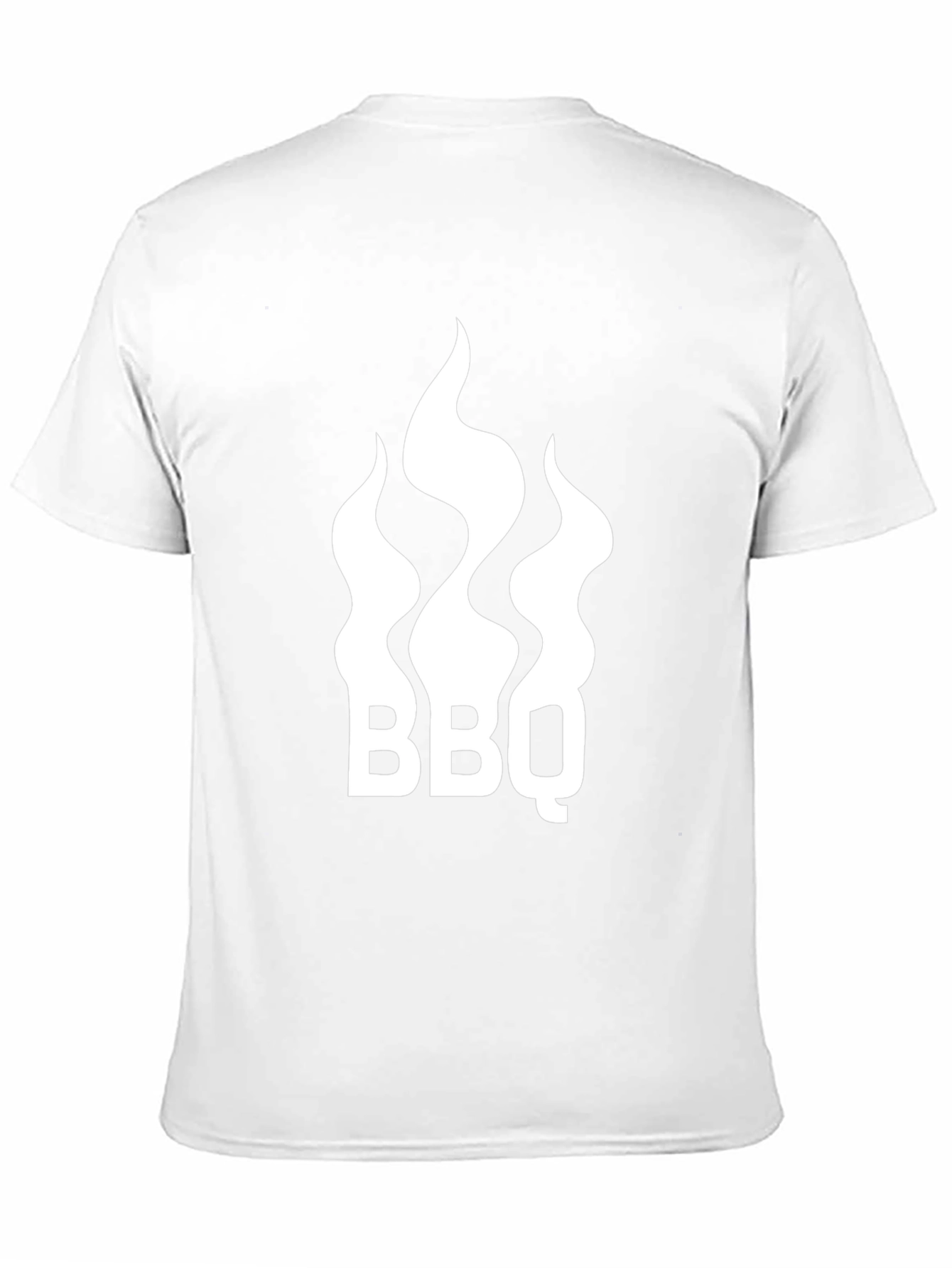 BBQ Flames Graphic T-Shirt