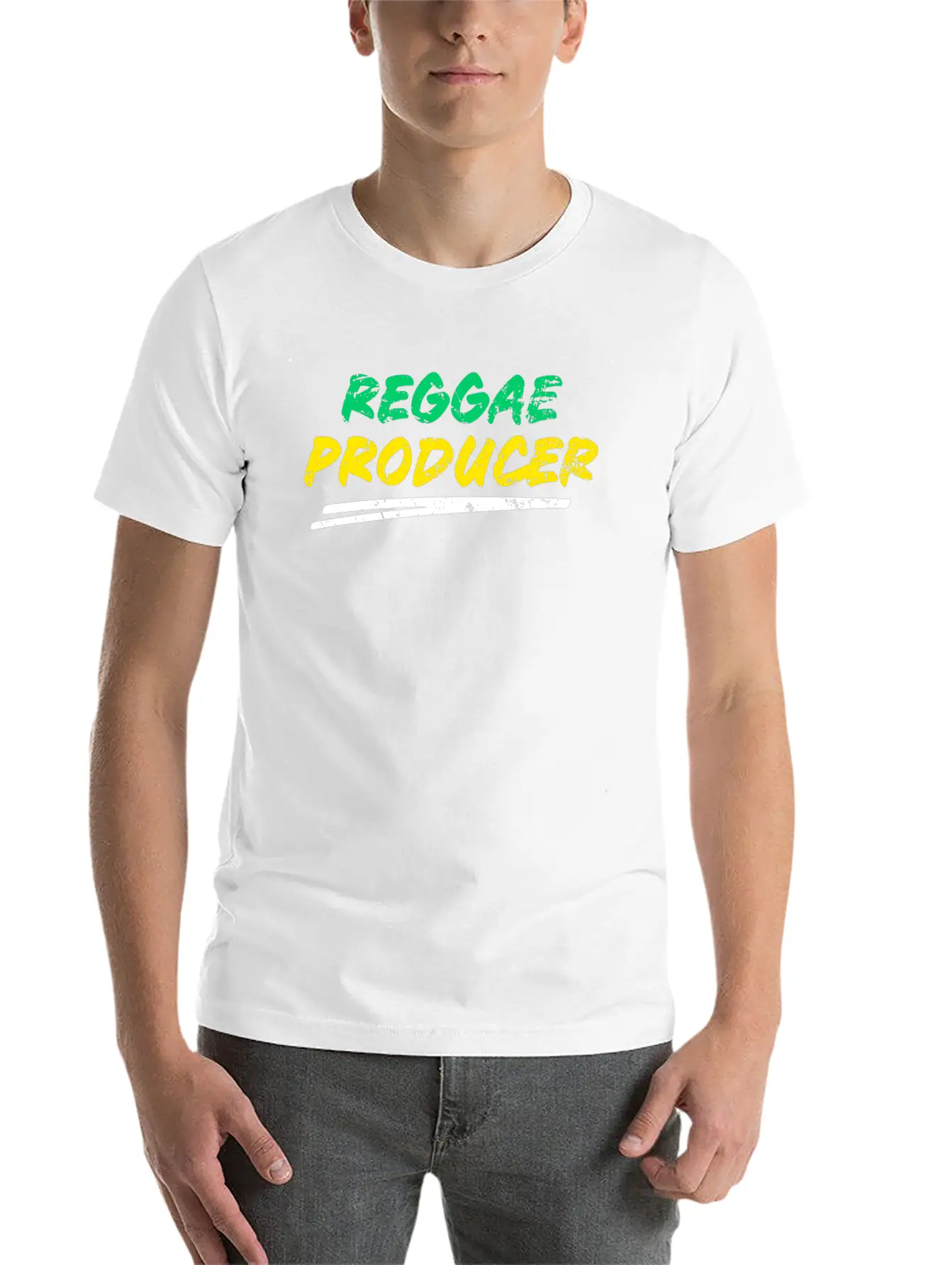 Reggae Producer Jamaica Dance Music Gift Unisex Casual T-Shirt – Clean Design For Daily Comfort