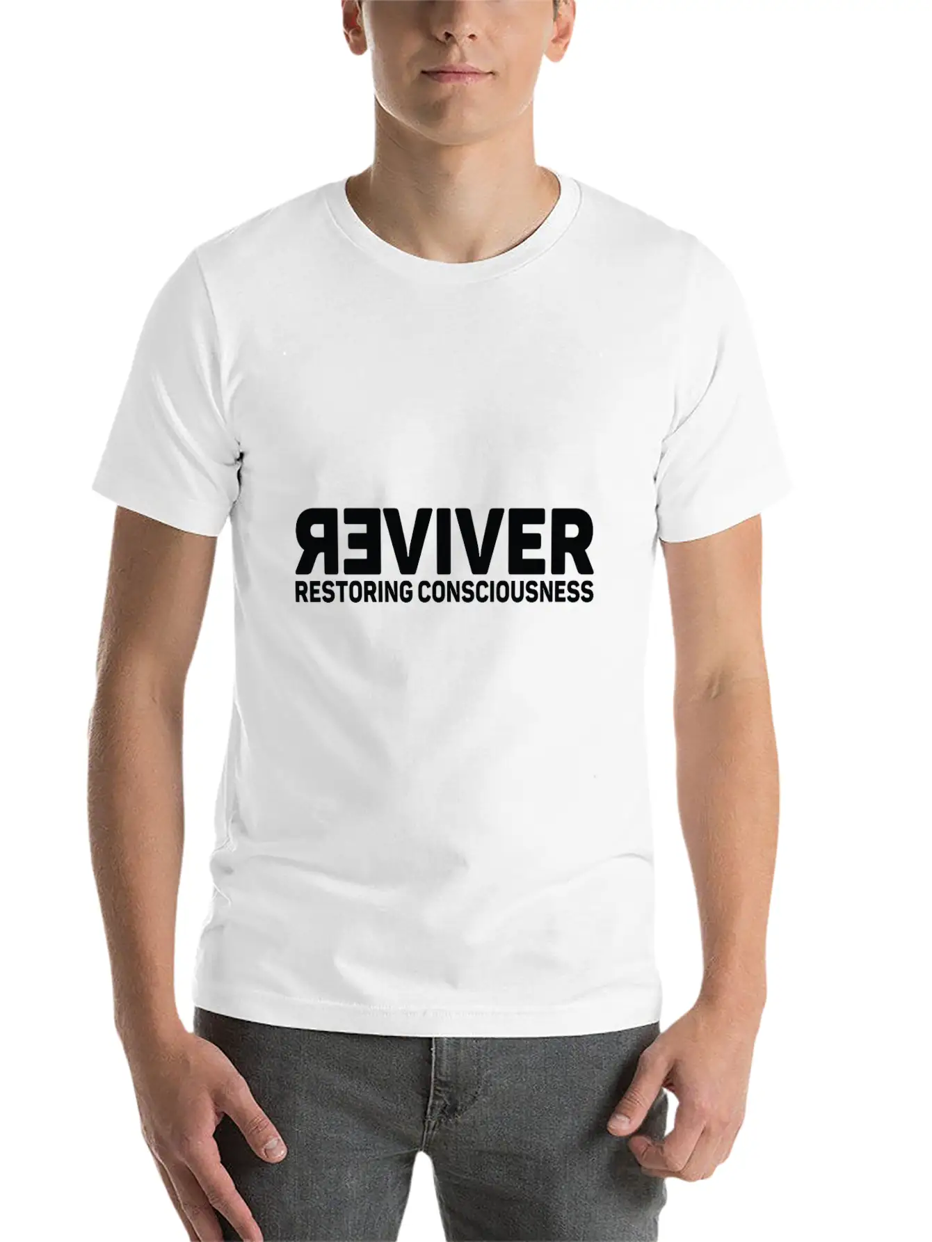 REVIVER Soft Cotton Short Sleeve Tee – Unisex Wardrobe Staple