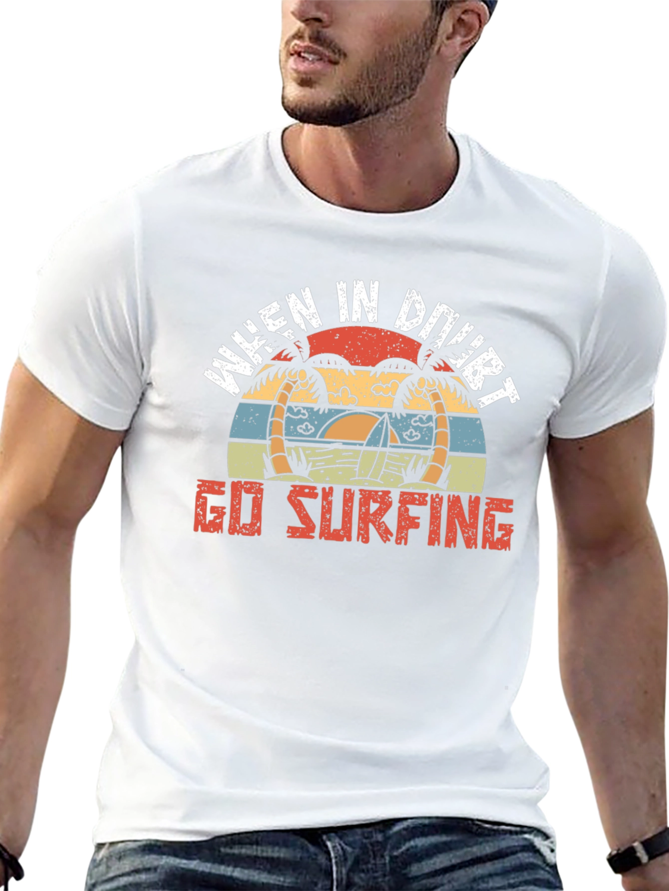 When In Doubt Go Surfing T-Shirt