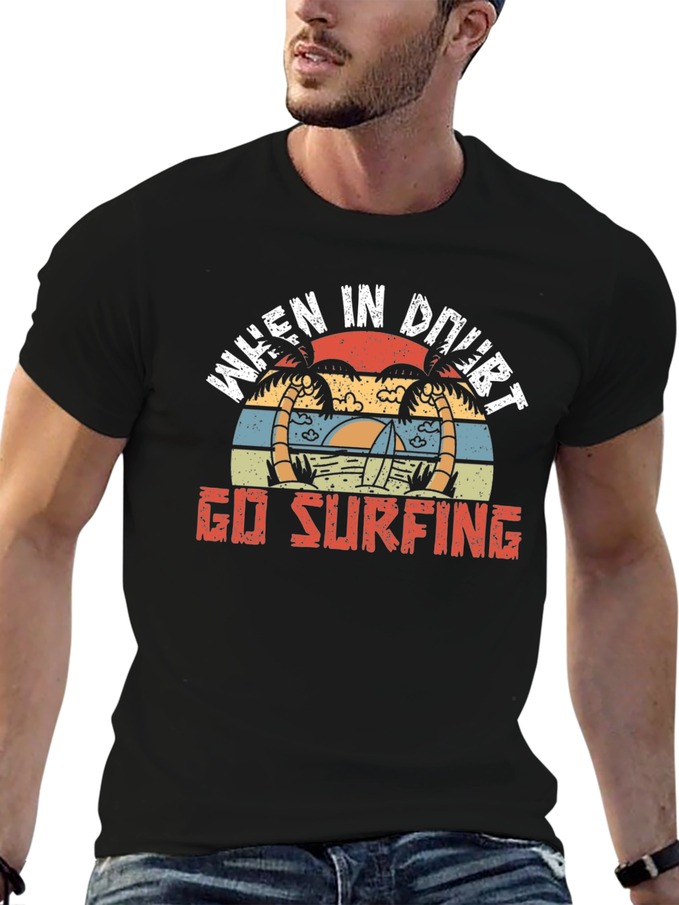 When In Doubt Go Surfing T-Shirt