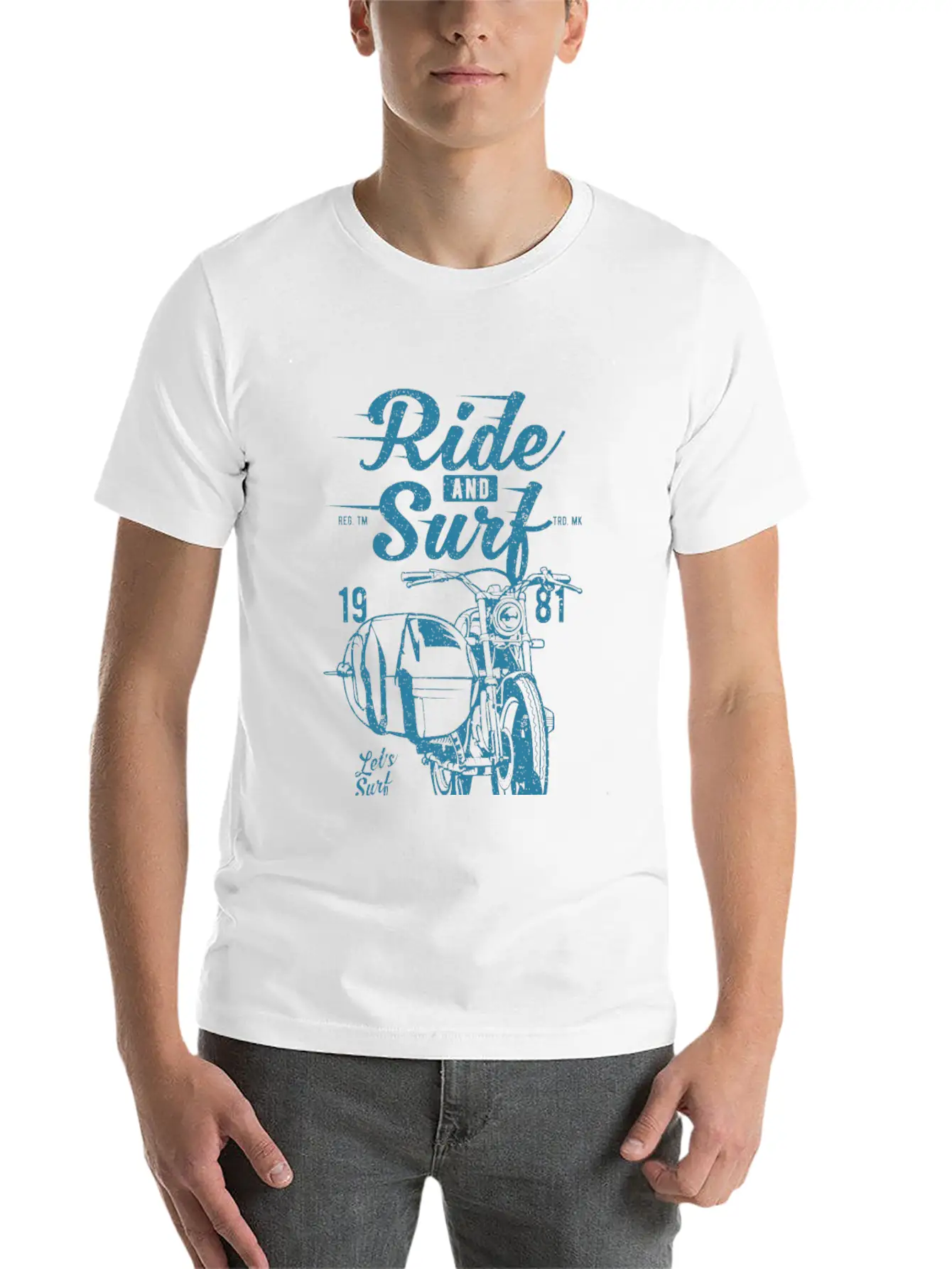 Ride And Surf Relaxed Everyday Tee – Lightweight And Durable Cotton