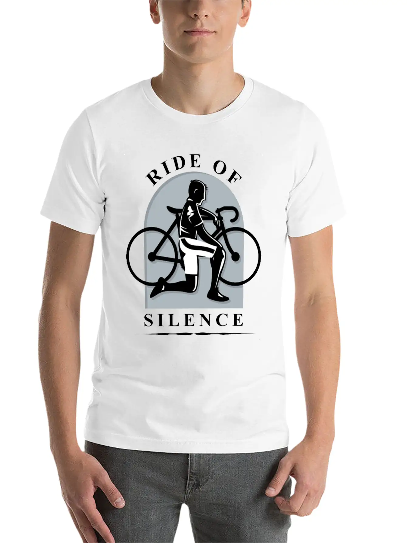 Ride Of Silence Lightweight Cotton T-Shirt – Daily Comfort Graphic Shirt