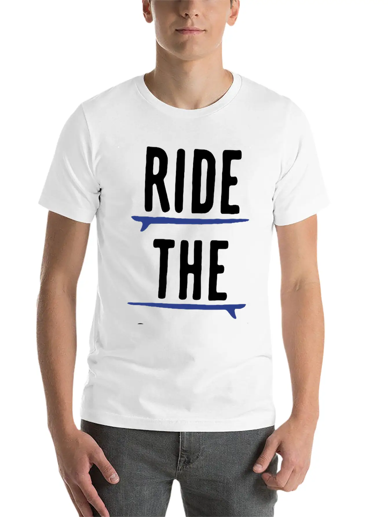 Ride The Wave Relaxed Everyday Tee – Lightweight And Durable Cotton
