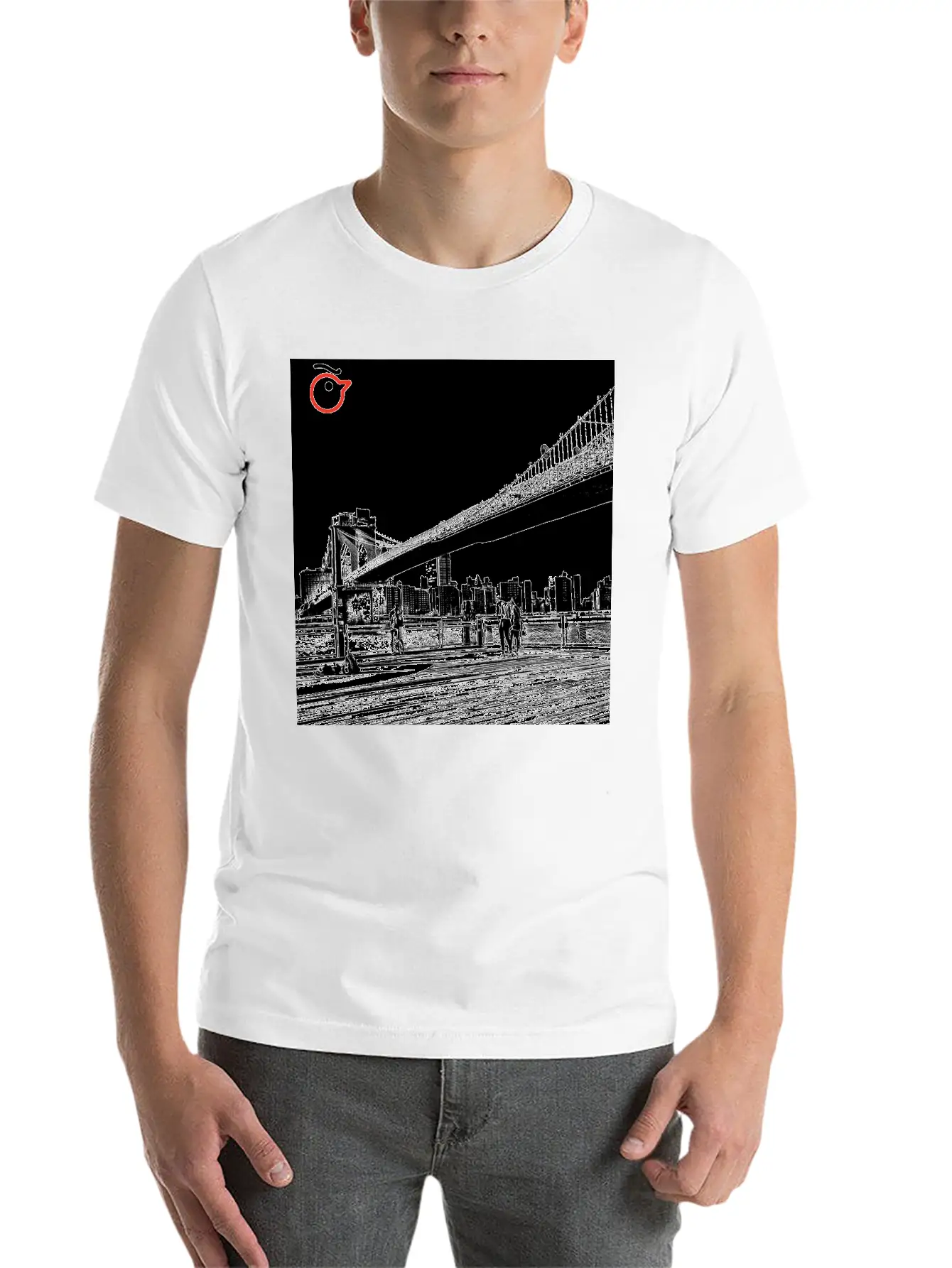 Rocaola Brooklyn Stylish Everyday T-Shirt – Unisex Basic Cotton Tee