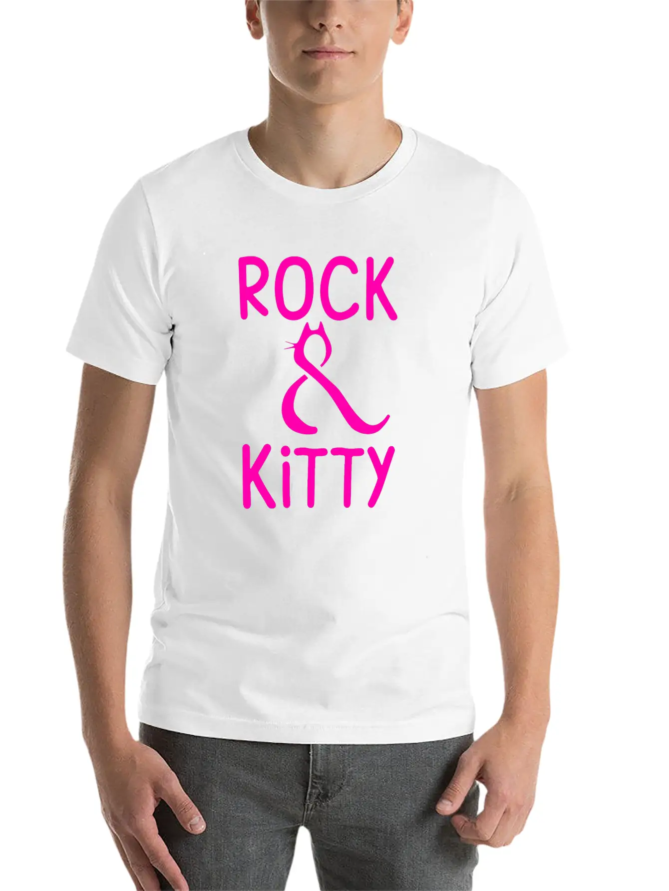 Rock & Kitty Modern Fit Casual T-Shirt – Clean And Versatile Design