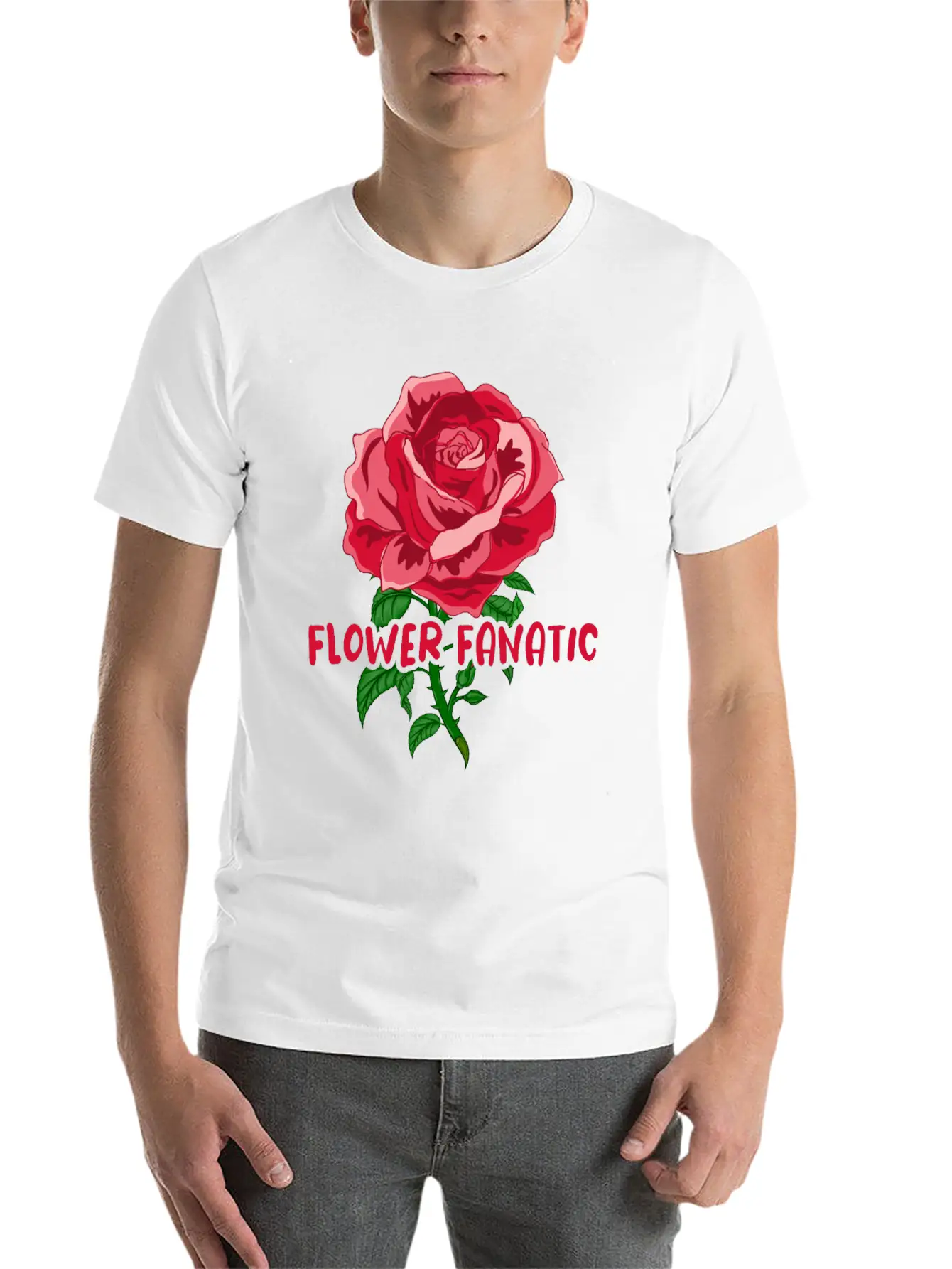 Rose Garden Roses Gardening Unisex Casual T-Shirt – Clean Design For Daily Comfort