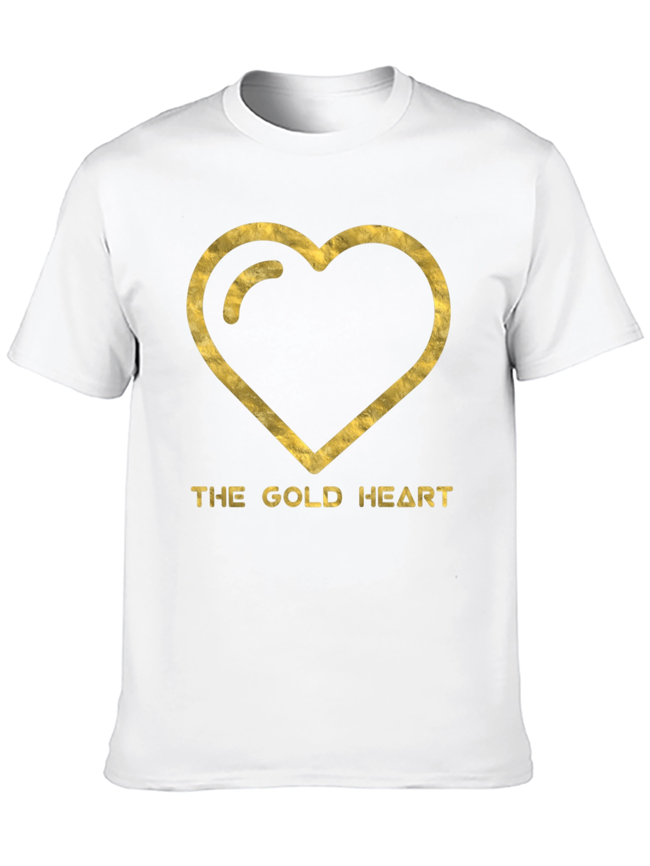 The Gold Heart Graphic T-Shirt