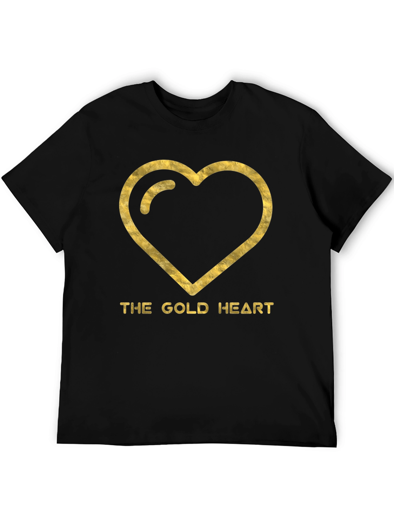 The Gold Heart Graphic T-Shirt