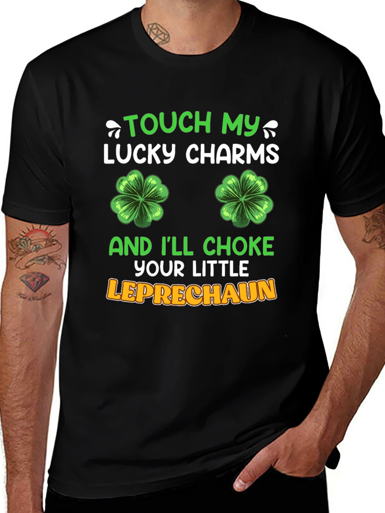 Touch My Lucky Charms St. Patricks Day T-Shirt