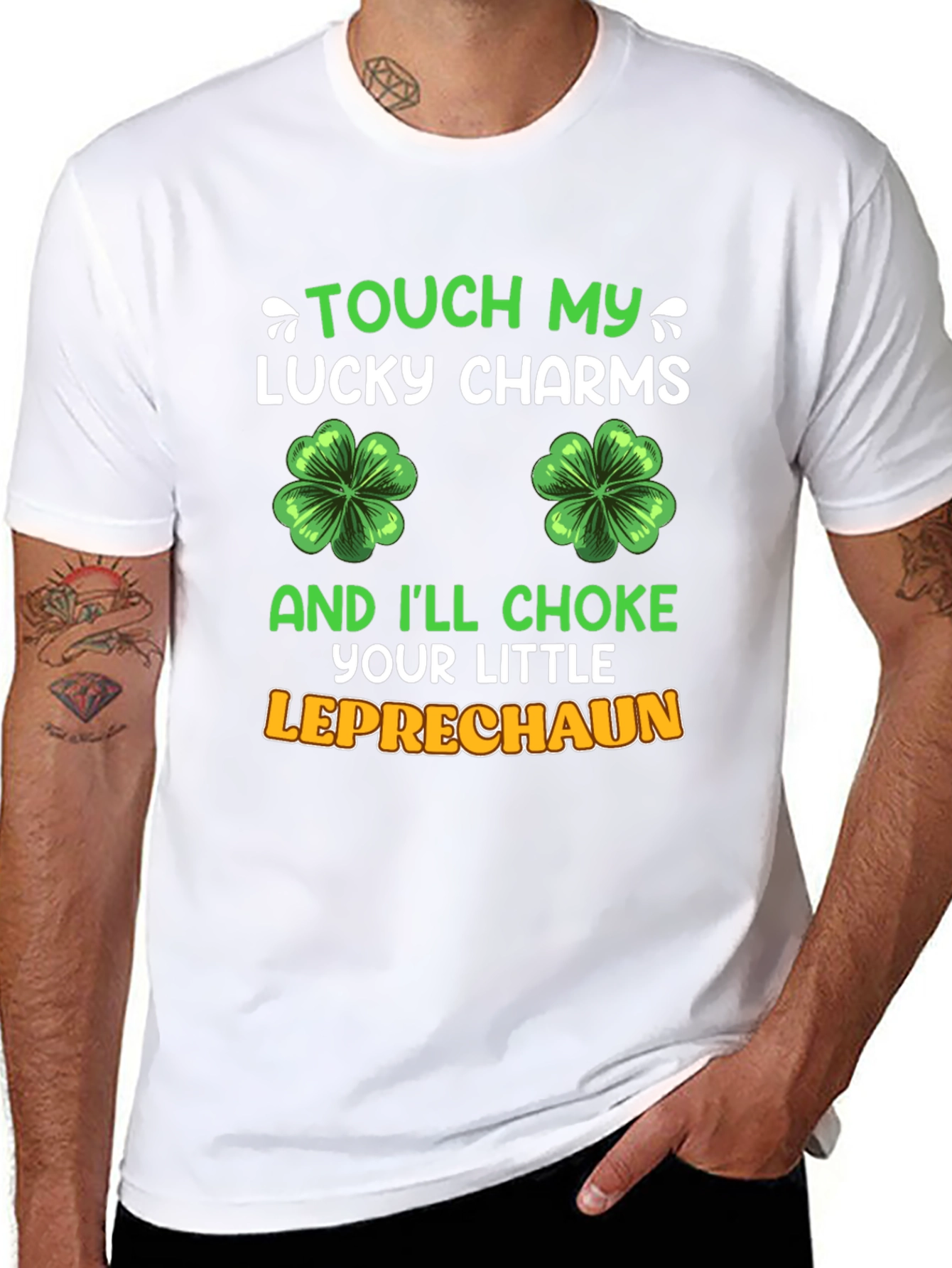 Touch My Lucky Charms St. Patricks Day T-Shirt