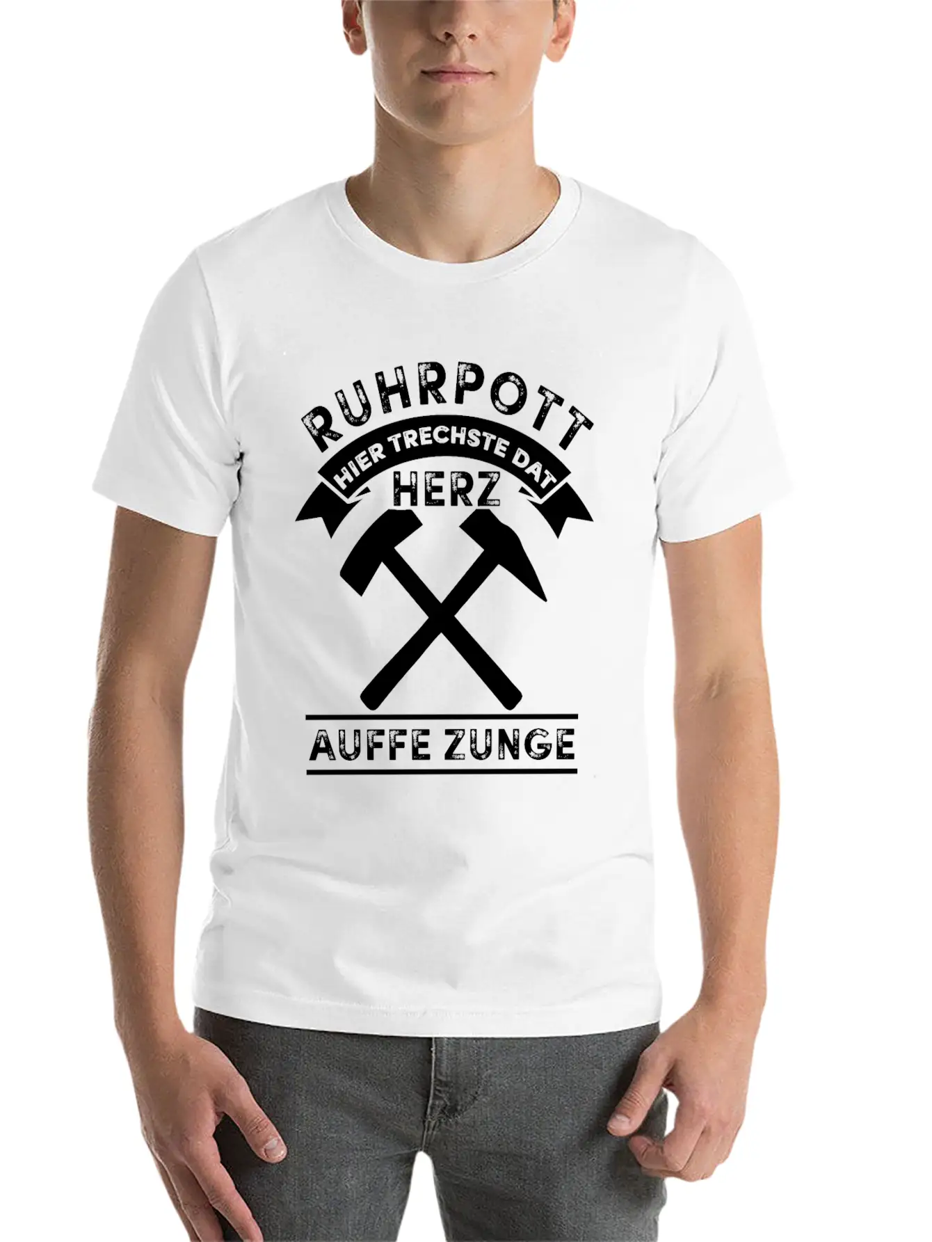 Ruhrpott Tshirt Sayings NRW Maloche Pütt Colliery Essential Cotton Tee For Daily Outfits – Unisex Style