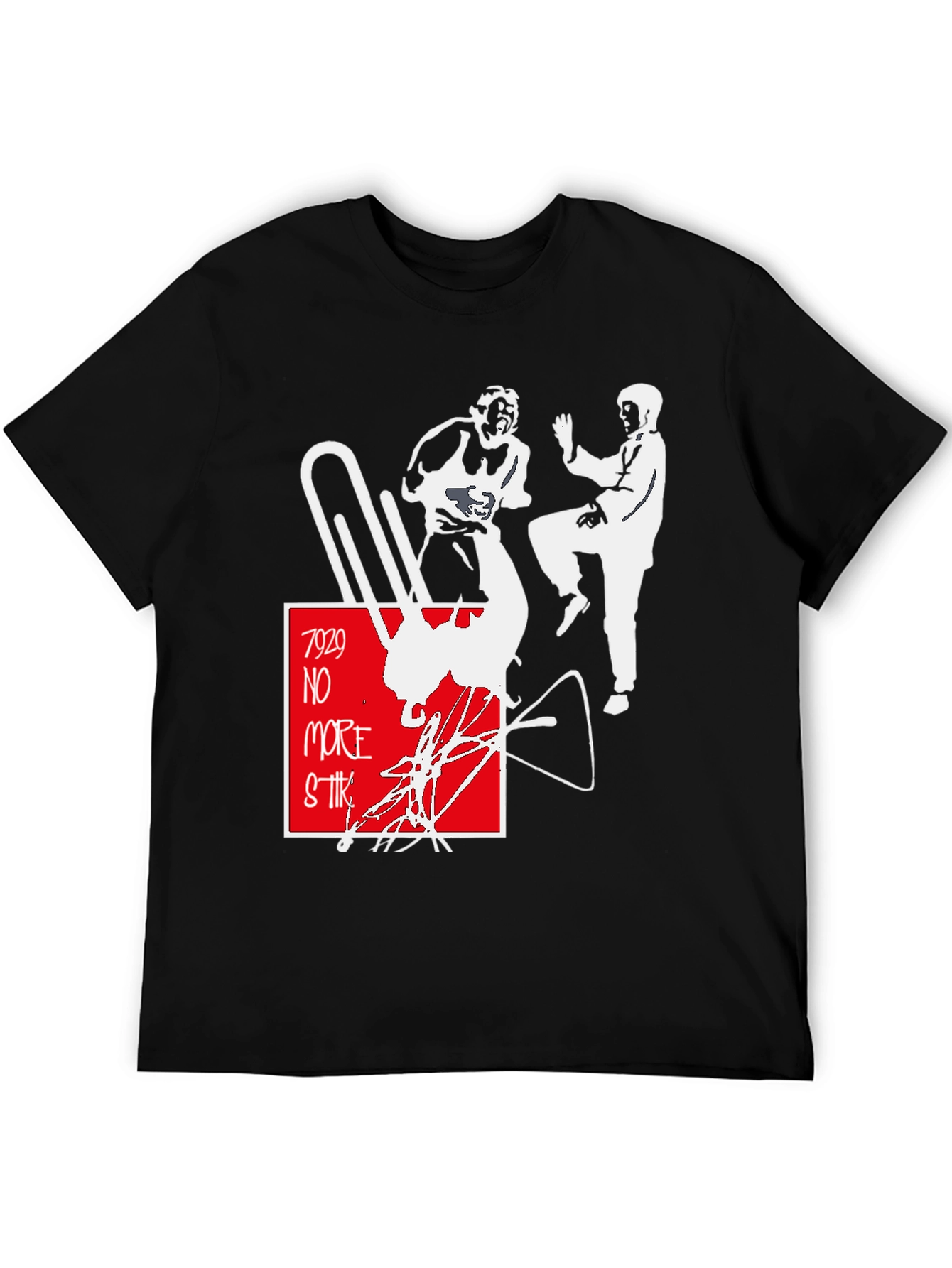7929 No More Strike Graphic T-Shirt