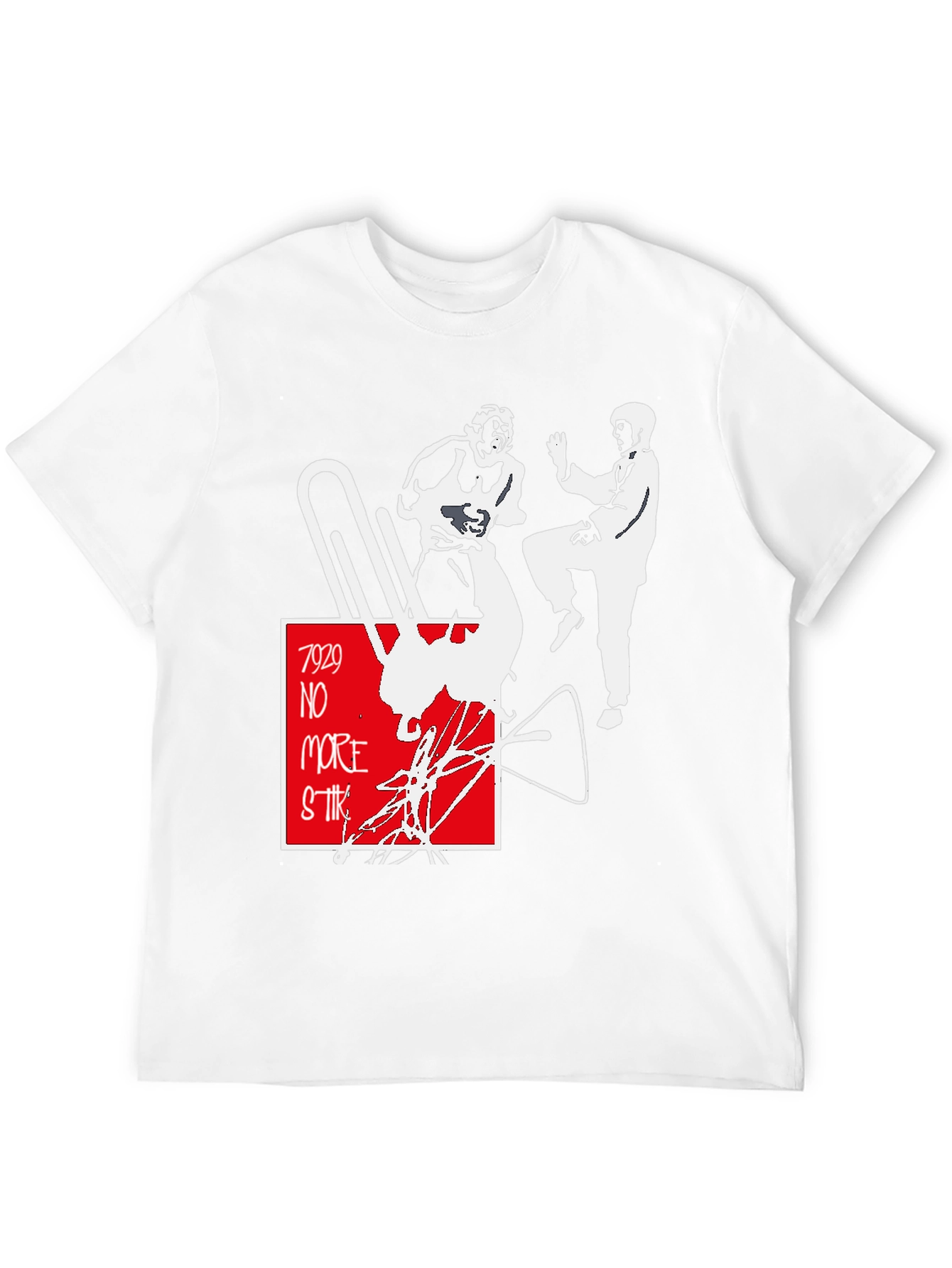 7929 No More Strike Graphic T-Shirt