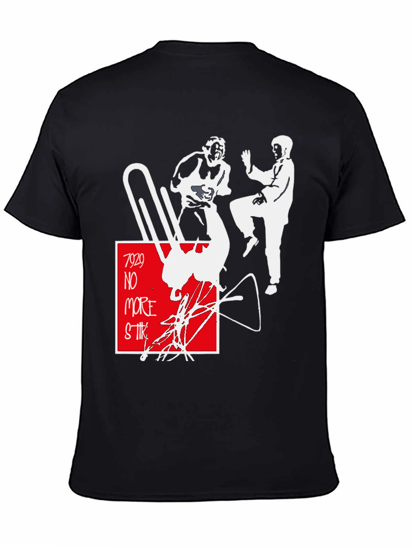 7929 No More Strike Graphic T-Shirt