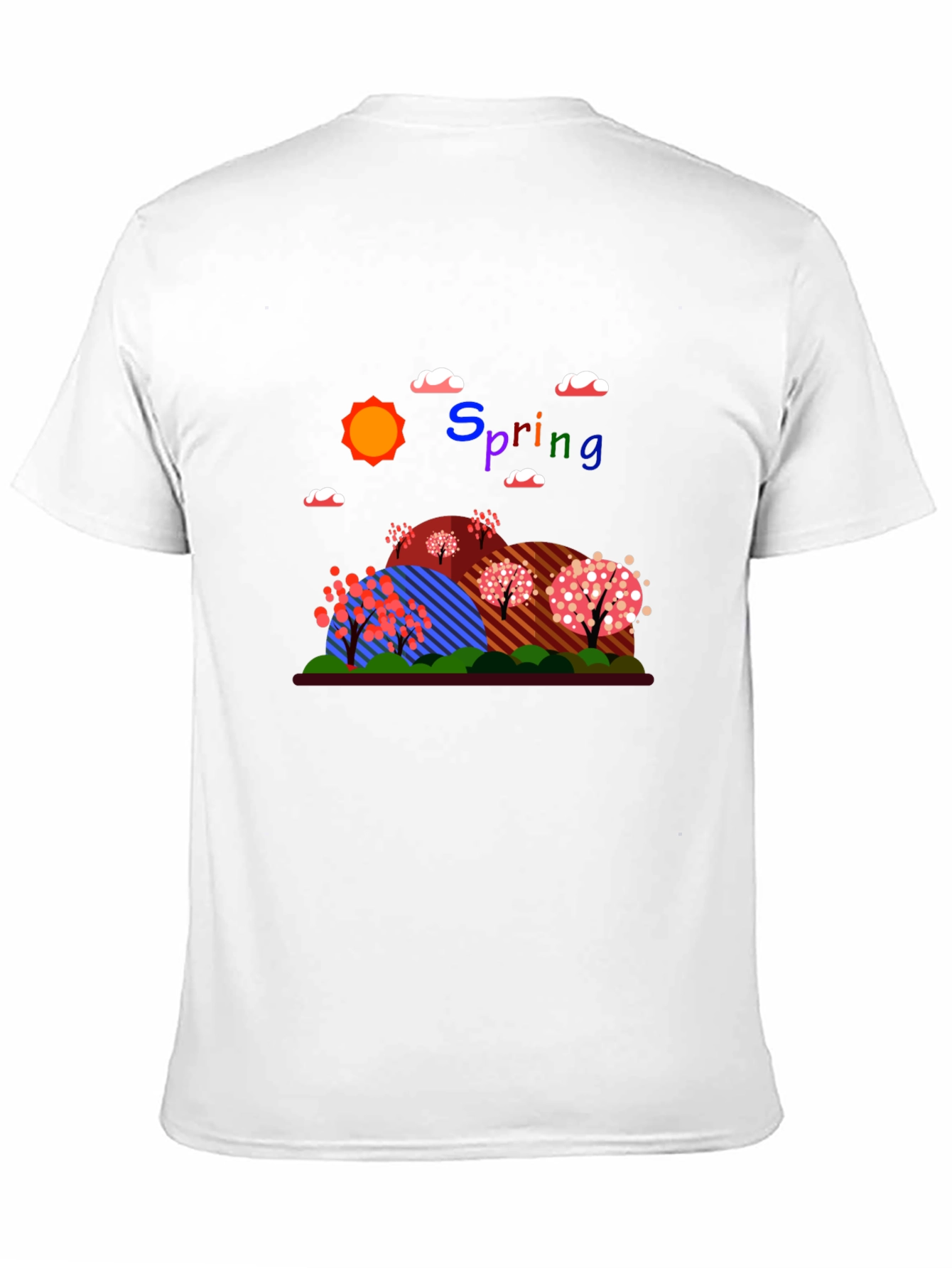 Spring Landscape Graphic Tee - Unisex
