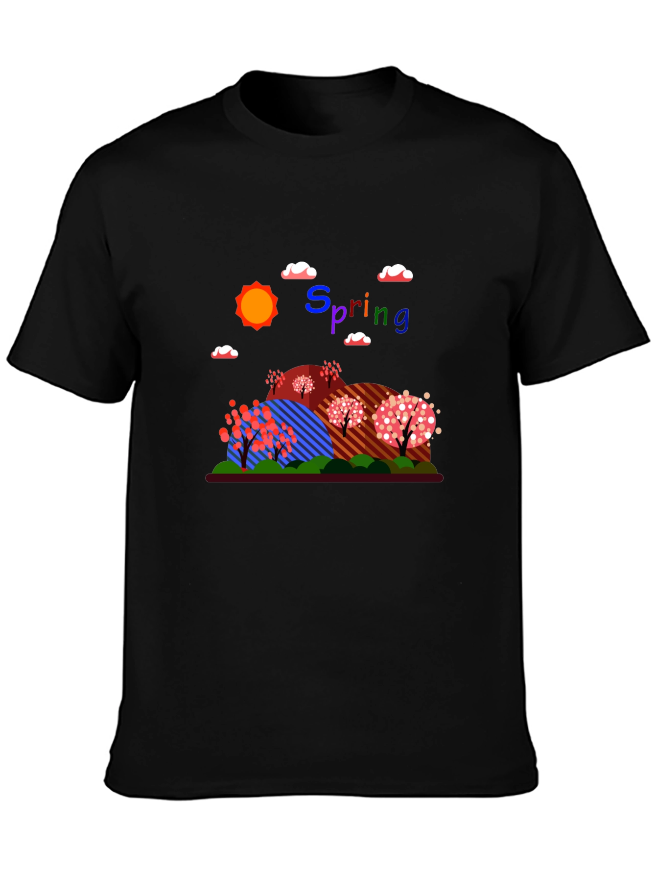 Spring Landscape Graphic Tee - Unisex