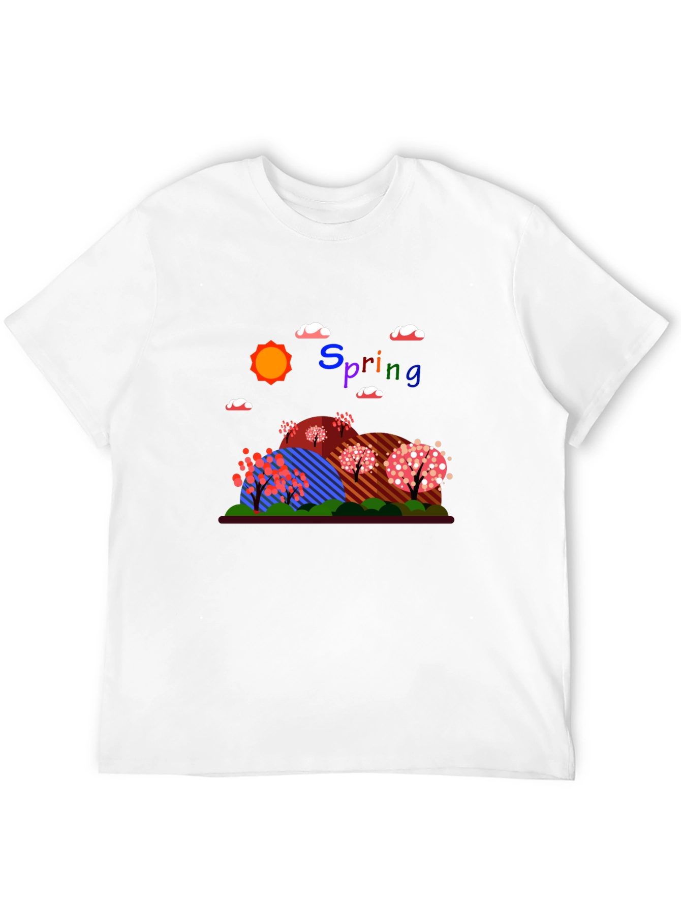 Spring Landscape Graphic Tee - Unisex