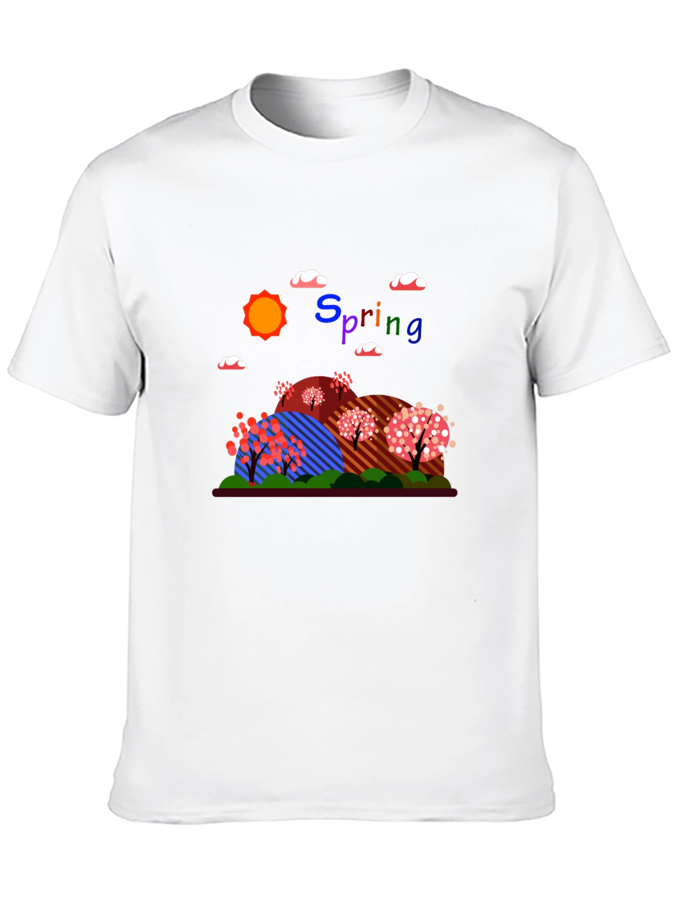 Spring Landscape Graphic Tee - Unisex