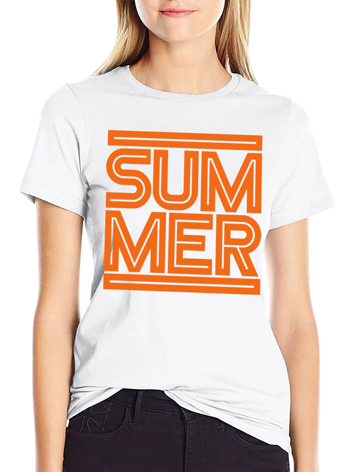 Summer Graphic Tee - Stylish Black T-Shirt