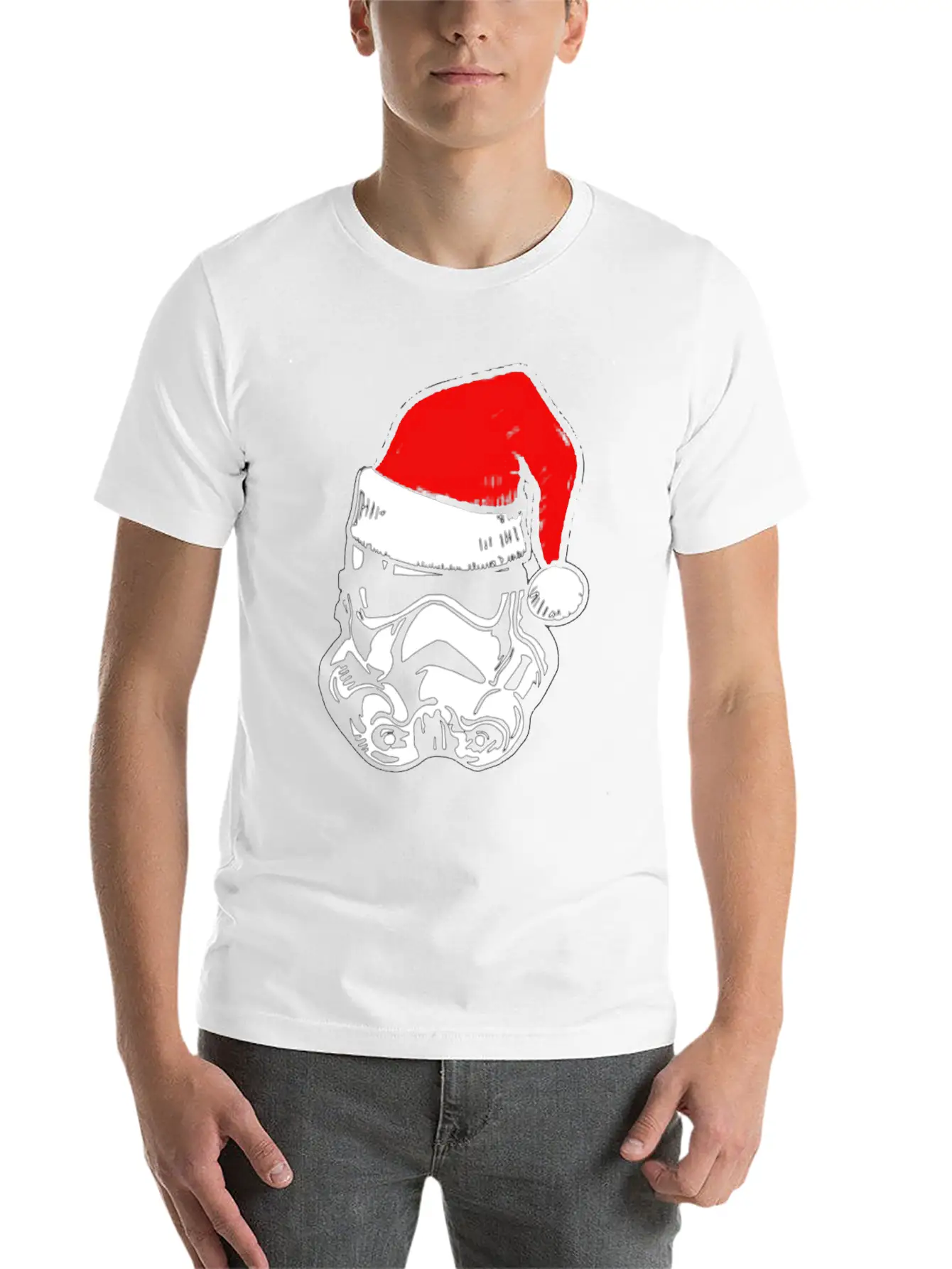 SANTA Strong Unisex Casual T-Shirt – Clean Design For Daily Comfort