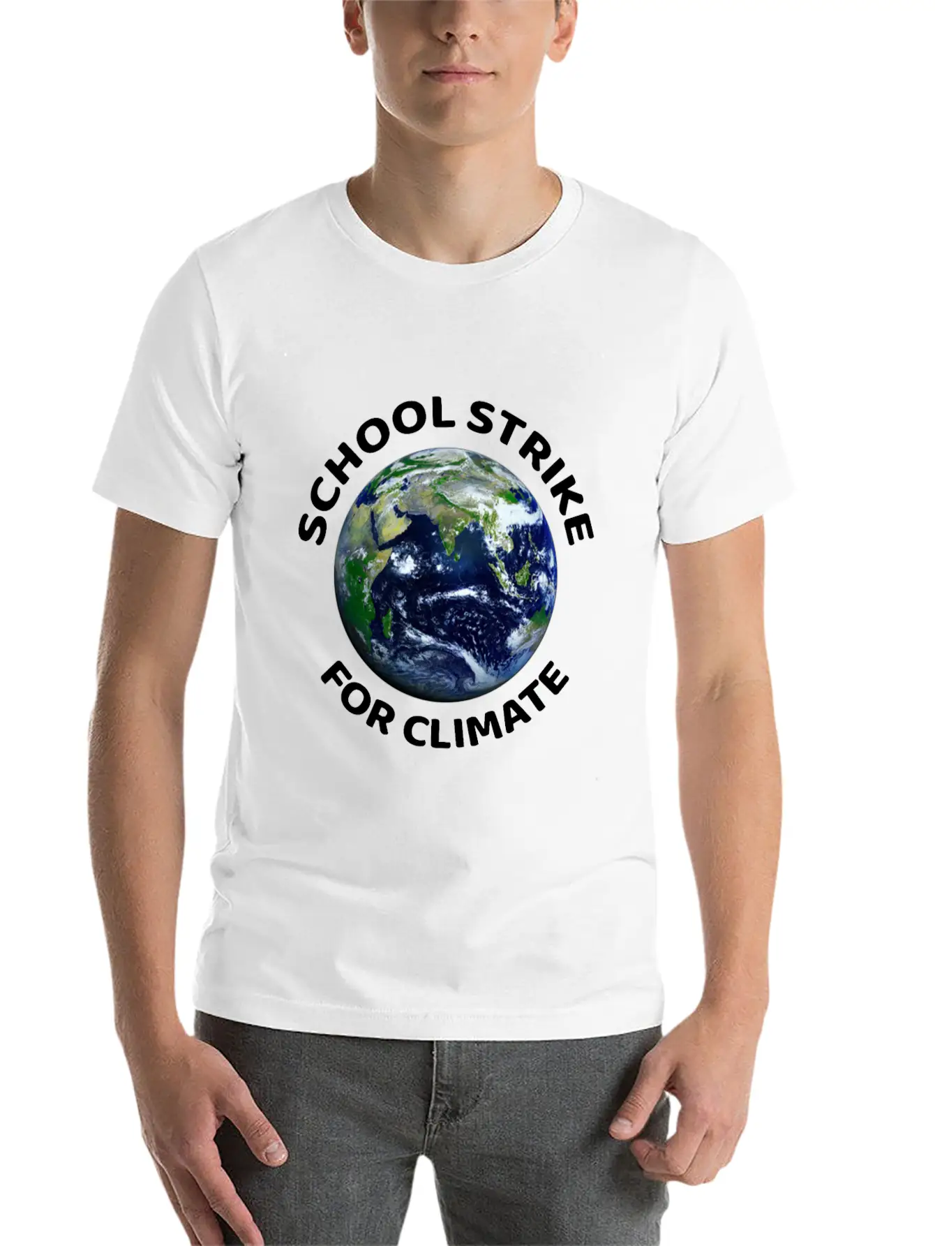 School Strike For Climate Essential Cotton Tee For Daily Outfits – Unisex Style