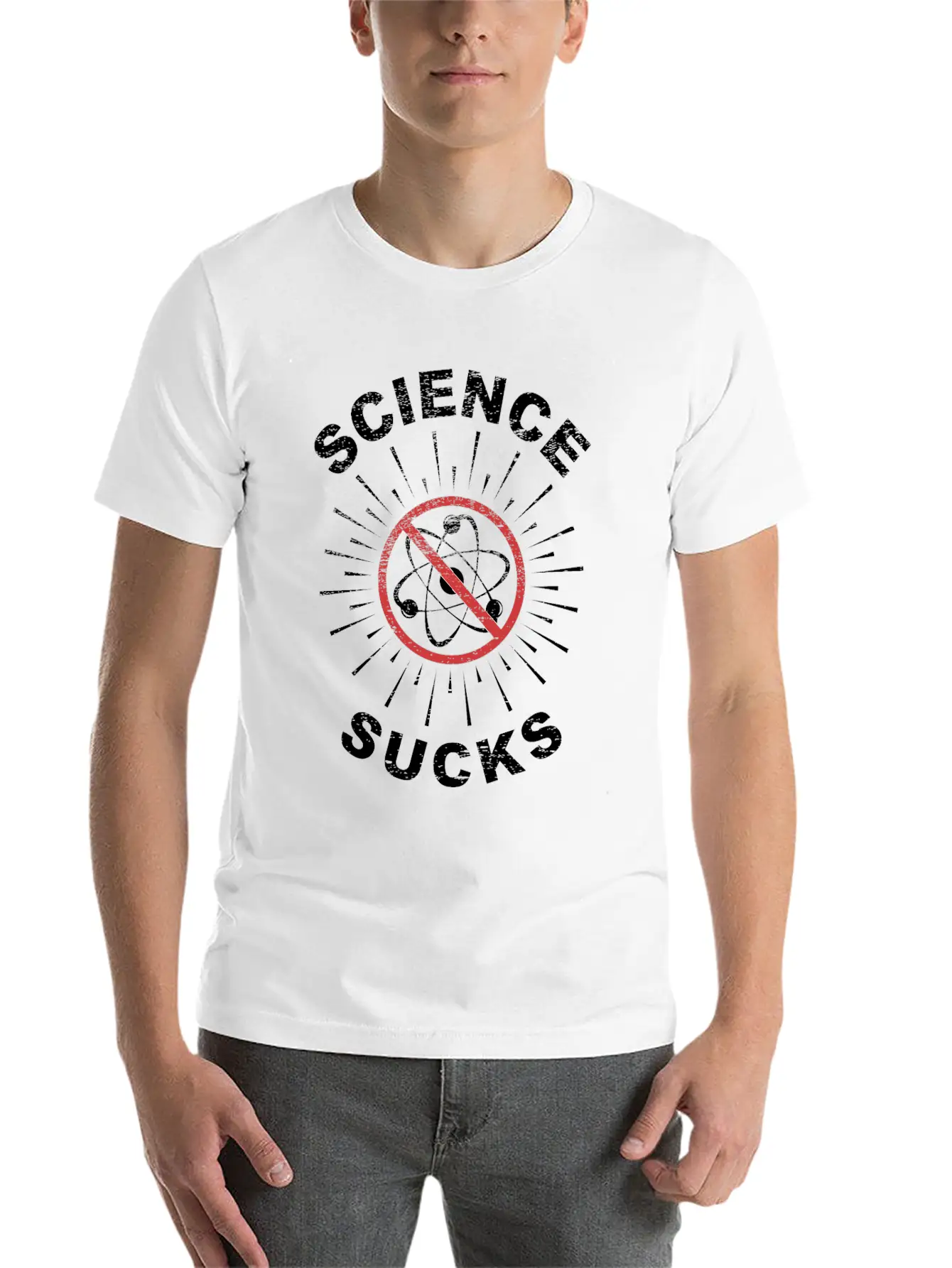 Science Sucks Classic Fit Graphic Tee For Daily Comfort – Unisex Cotton Shirt