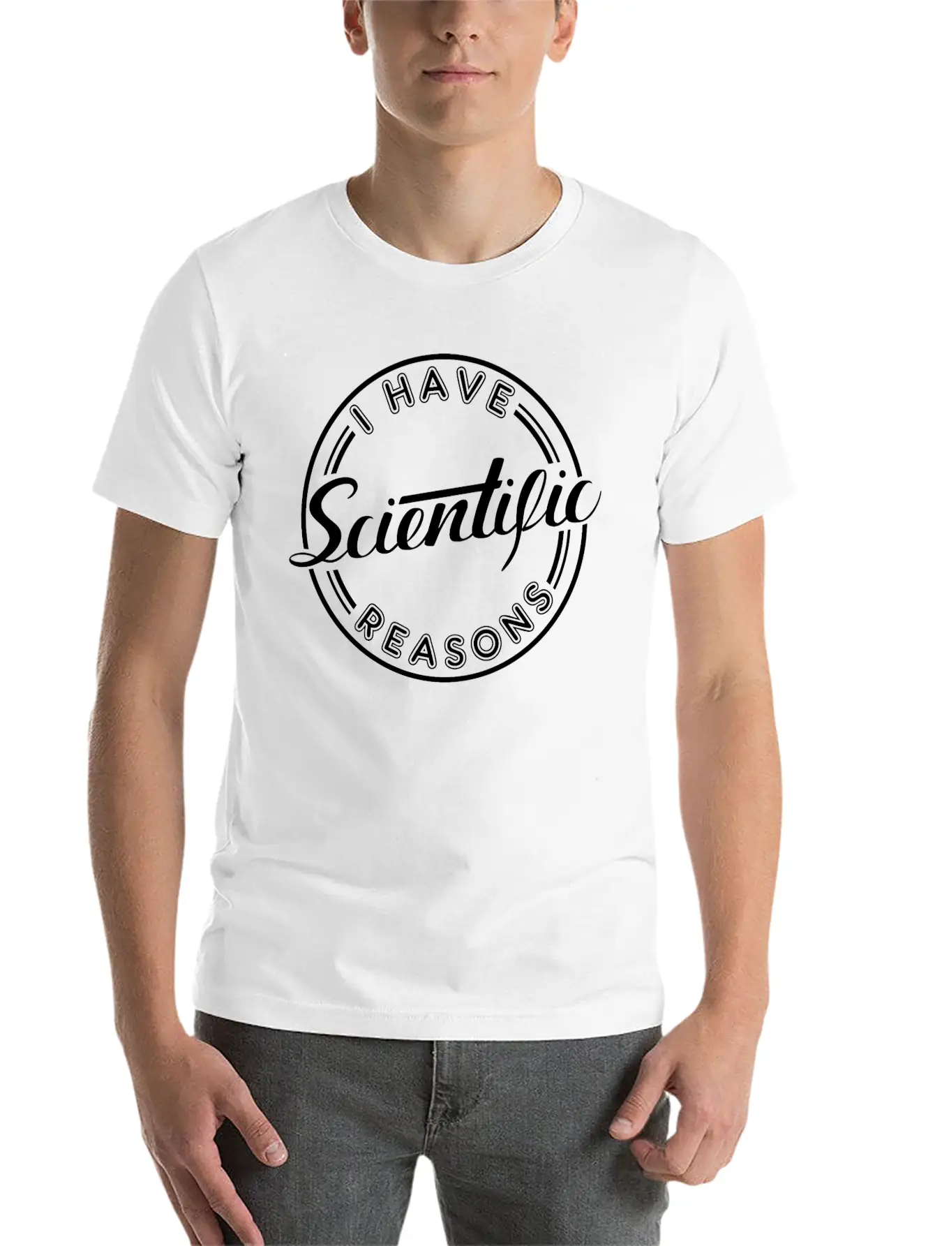 Scientific Reasons Soft Cotton Short Sleeve Tee – Unisex Wardrobe Staple