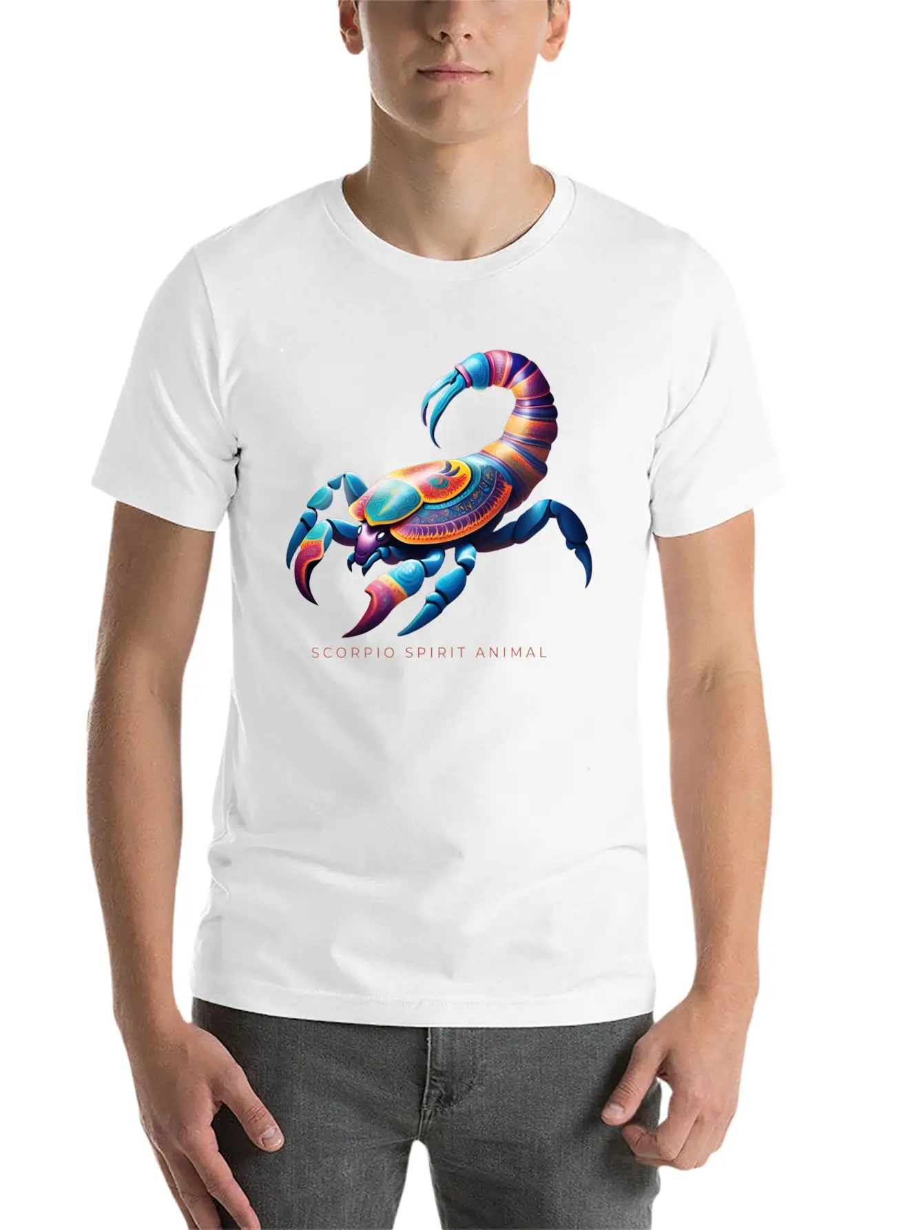 Scorpio Spirit Animal Scorpion Alebrije Male Essential Cotton Tee For Daily Outfits – Unisex Style