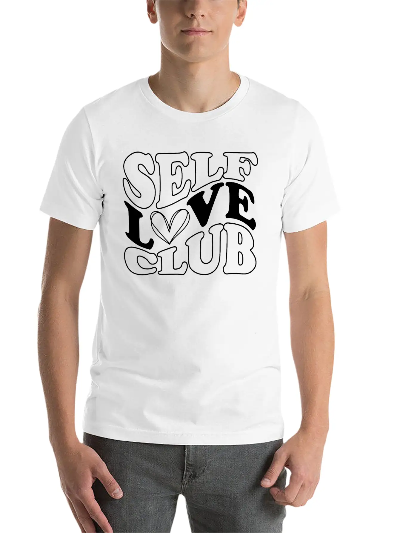 Self Love Women Shirt & Women Pullover Classic Fit Graphic Tee For Daily Comfort – Unisex Cotton Shirt