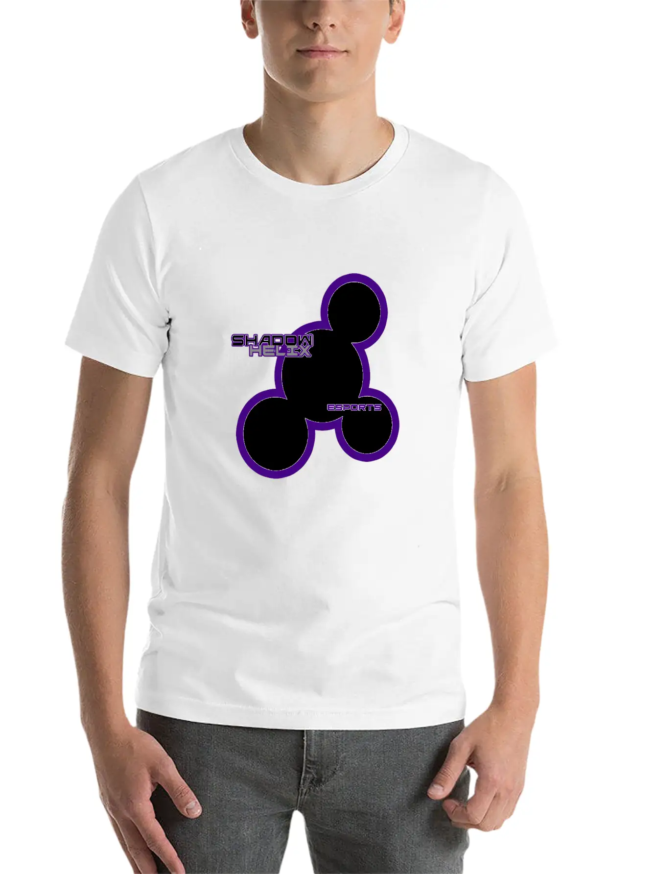 Shadow Helix Esports™ 2017 Logo Basic Graphic T-Shirt – Daily Comfort In Soft Cotton