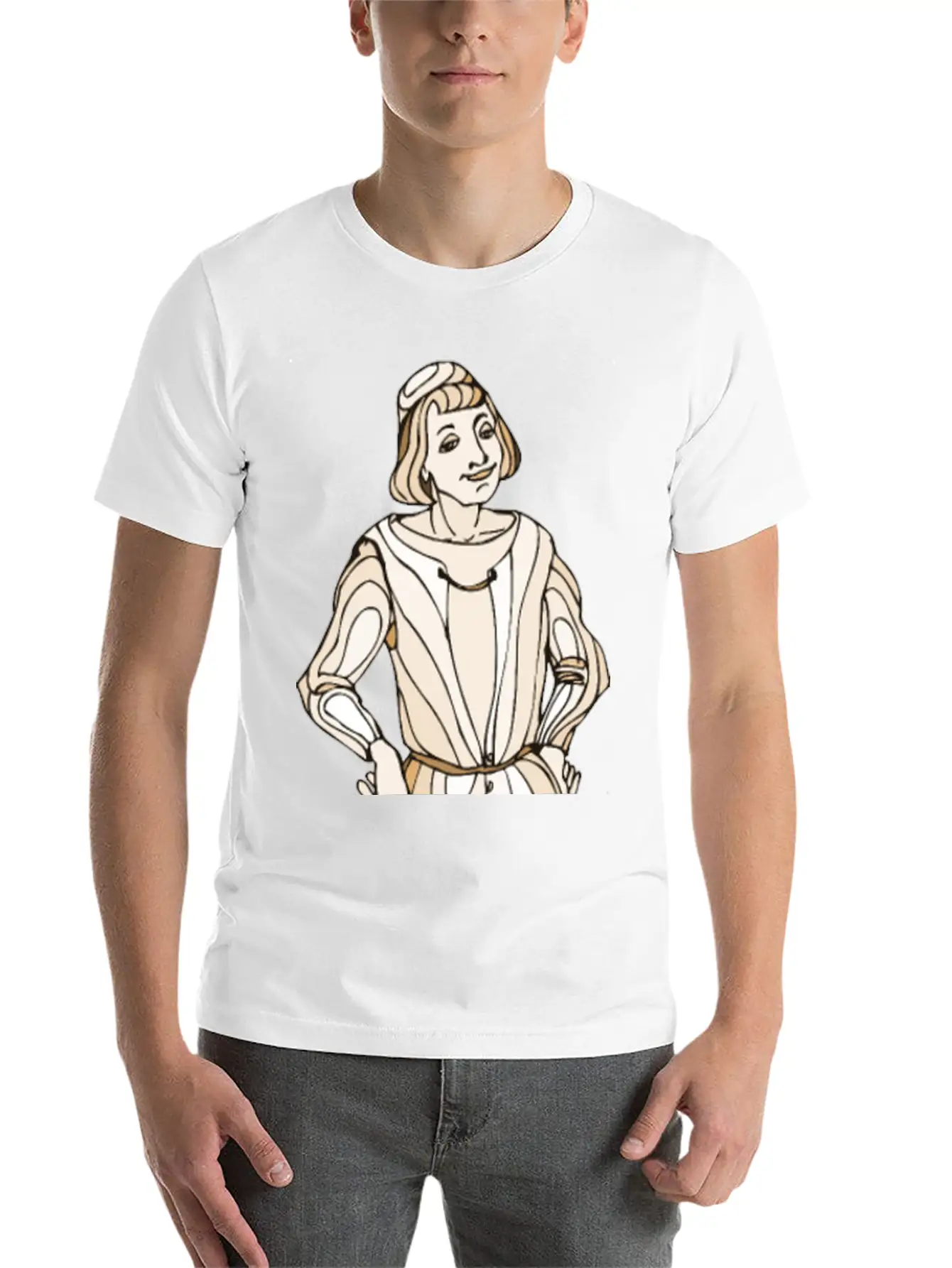 Shakespeare Characters Sampson Basic Graphic T-Shirt – Daily Comfort In Soft Cotton