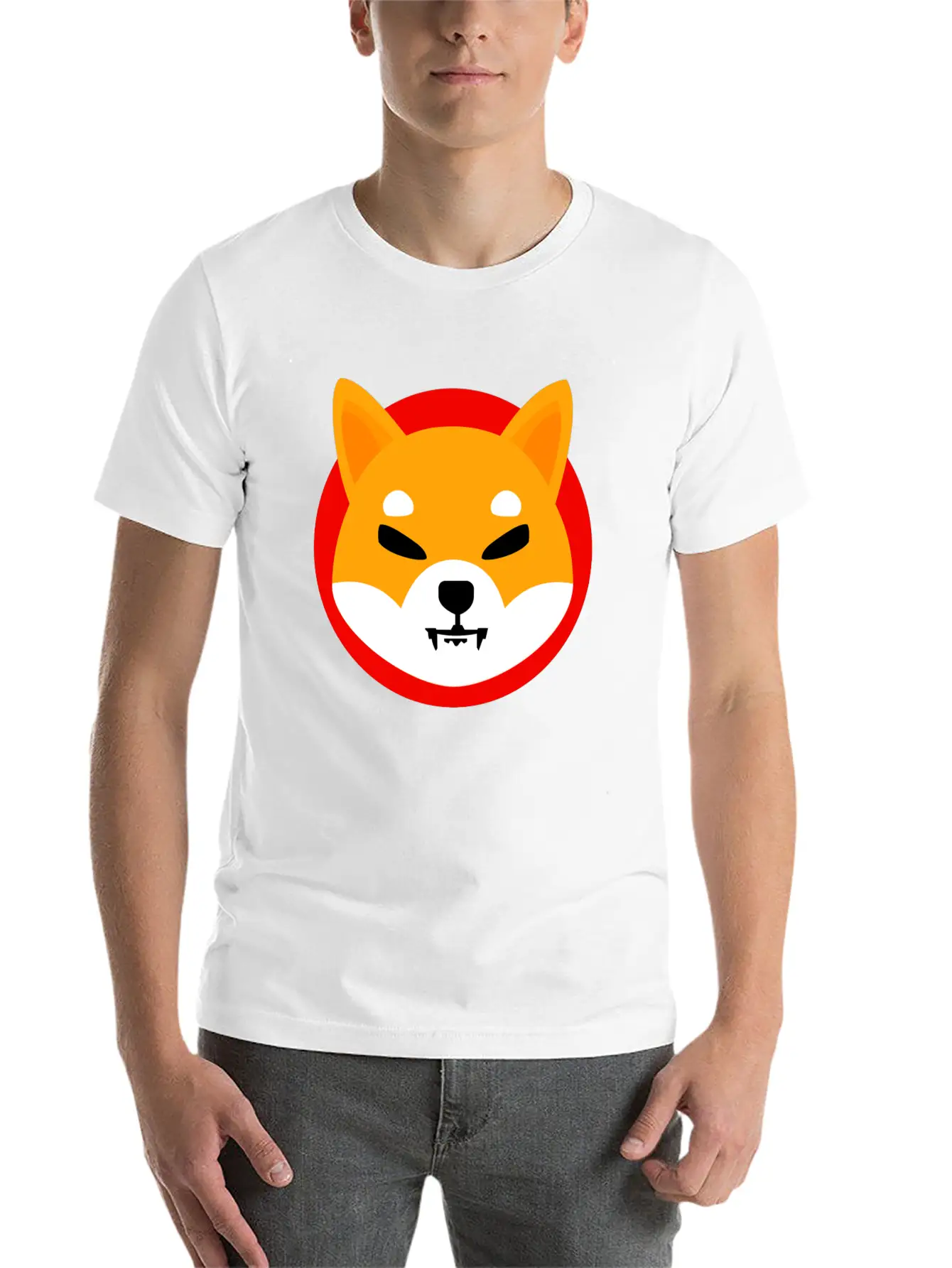 Shiba Inu Coin Doge Killer Shiba Inu Crypto Modern Fit Casual T-Shirt ��� Clean And Versatile Design