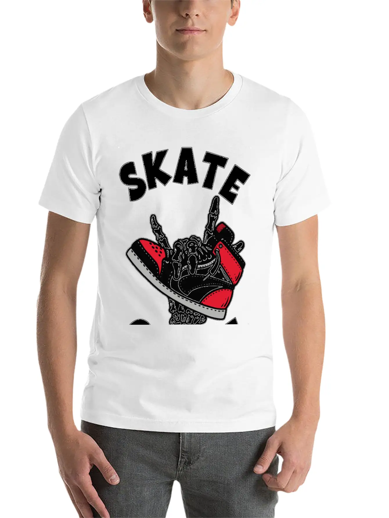 Skate Or Die Retro 80s 90s Skate Wear Urban Comfortable Minimalist Graphic Tee – Summer Style Essential