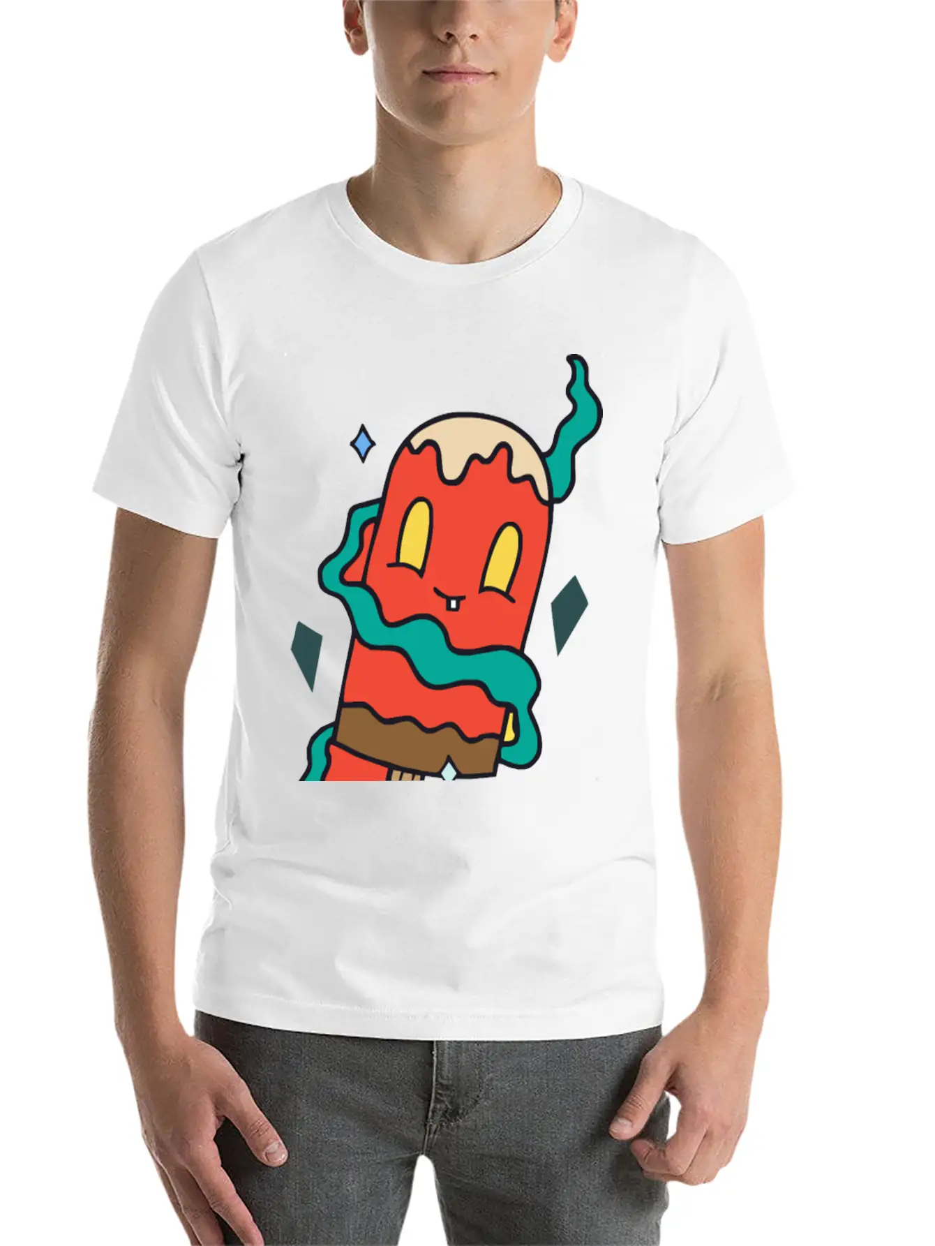 Sleep Ice Cream Classic Fit Graphic Tee For Daily Comfort – Unisex Cotton Shirt