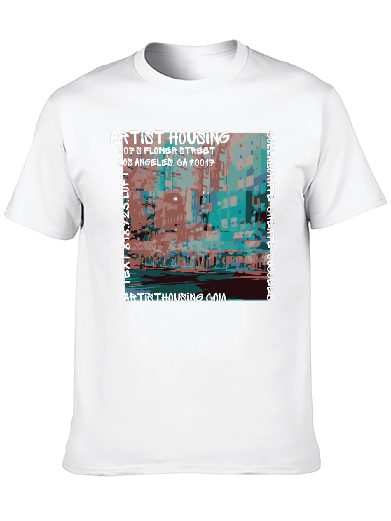 Artist Housing Graphic Tee - Collaborate Create Succeed