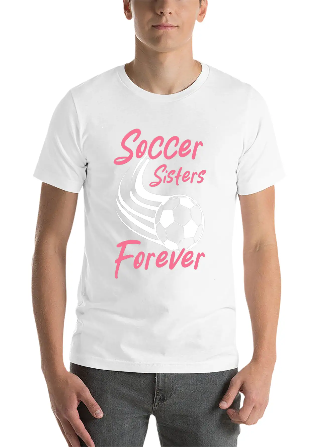 Soccer Girl Team Outfit For Players + Fans Essential Cotton Tee For Daily Outfits – Unisex Style