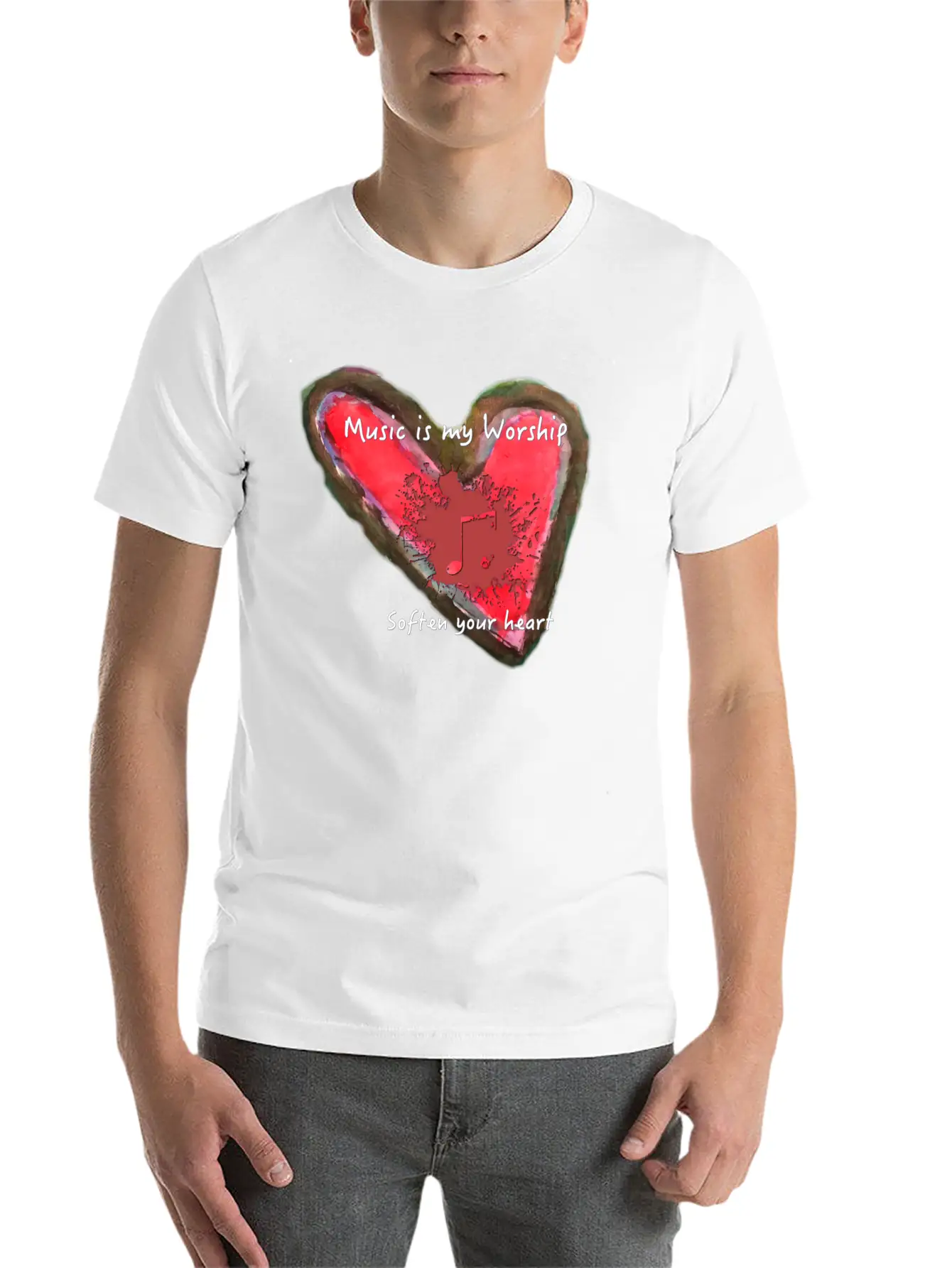 Soften Your Heart Soft Cotton Short Sleeve Tee – Unisex Wardrobe Staple