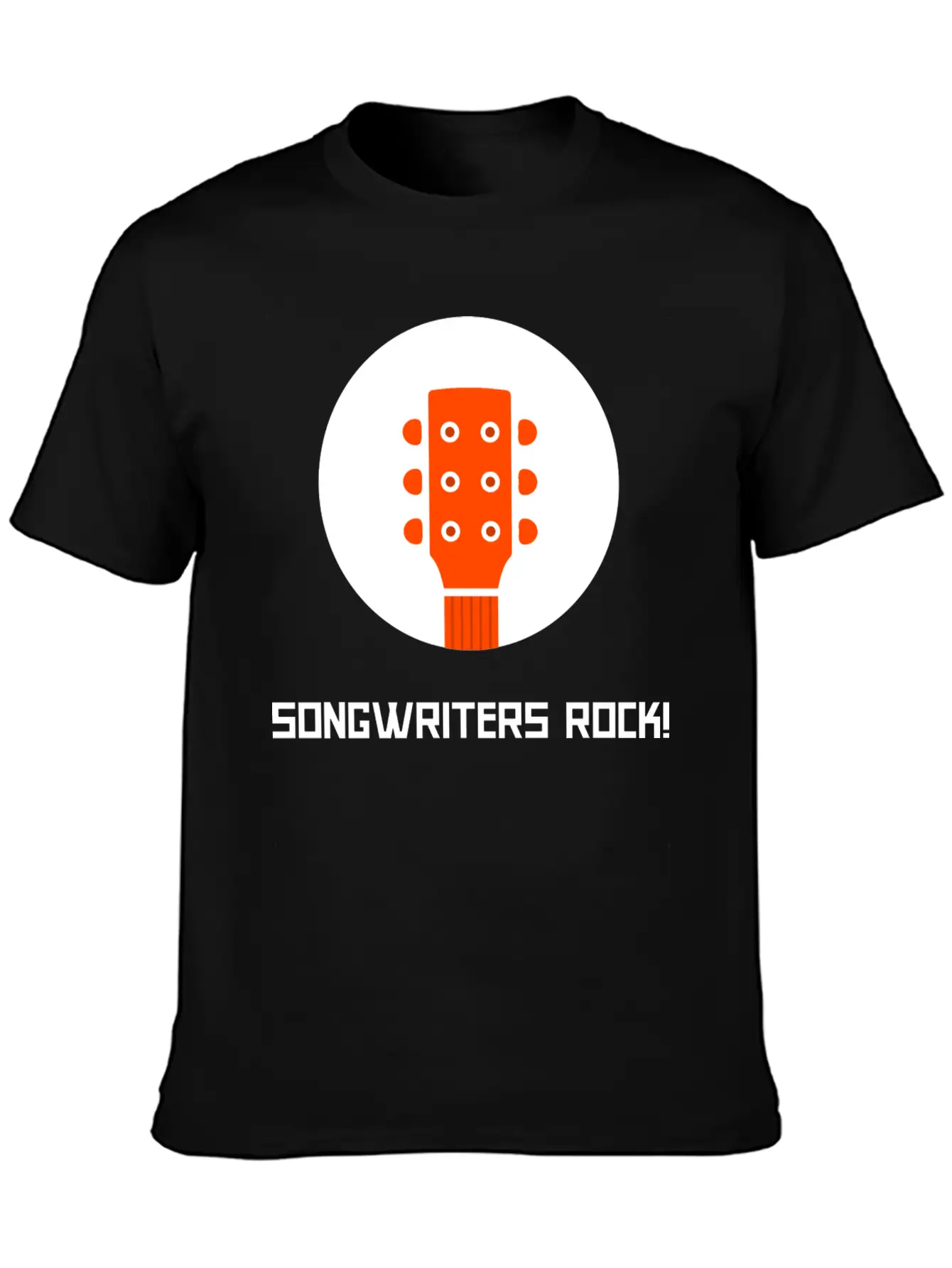 SONGWRITERS ROCK!' Lightweight Cotton T-Shirt – Daily Comfort Graphic Shirt