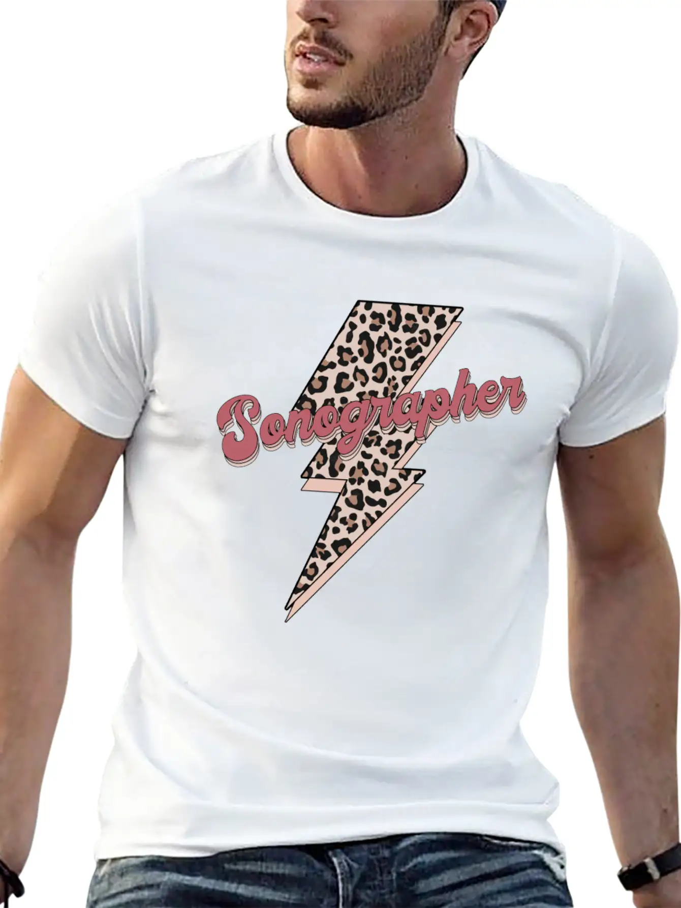 Sonographer Unisex Casual T-Shirt – Clean Design For Daily Comfort