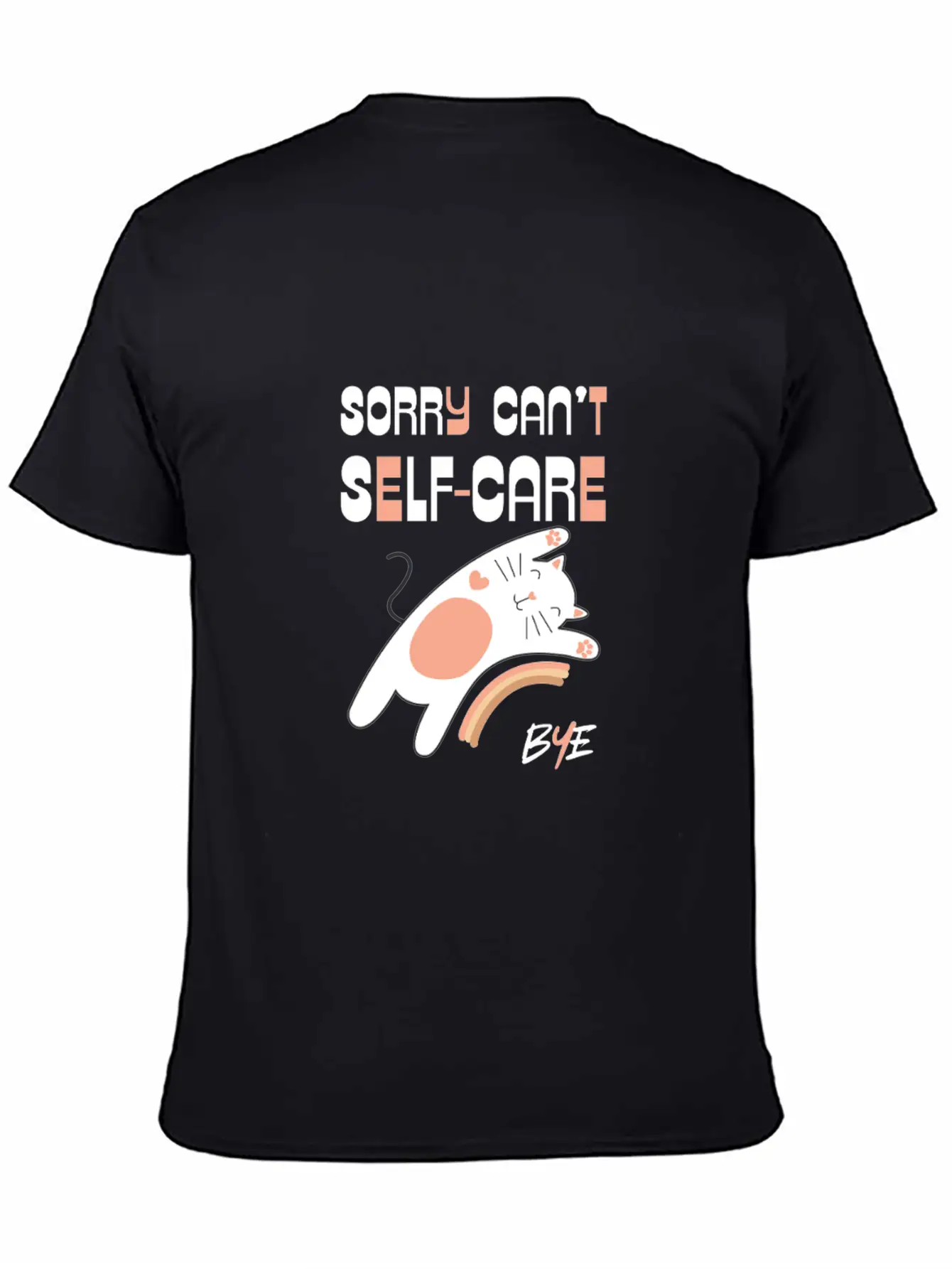SORRY CAN'T SELF BYE Soft Cotton Short Sleeve Tee – Unisex Wardrobe Staple