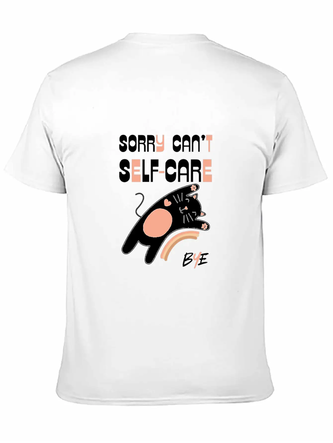 SORRY CAN'T SELF BYE Soft Cotton Short Sleeve Tee – Unisex Wardrobe Staple
