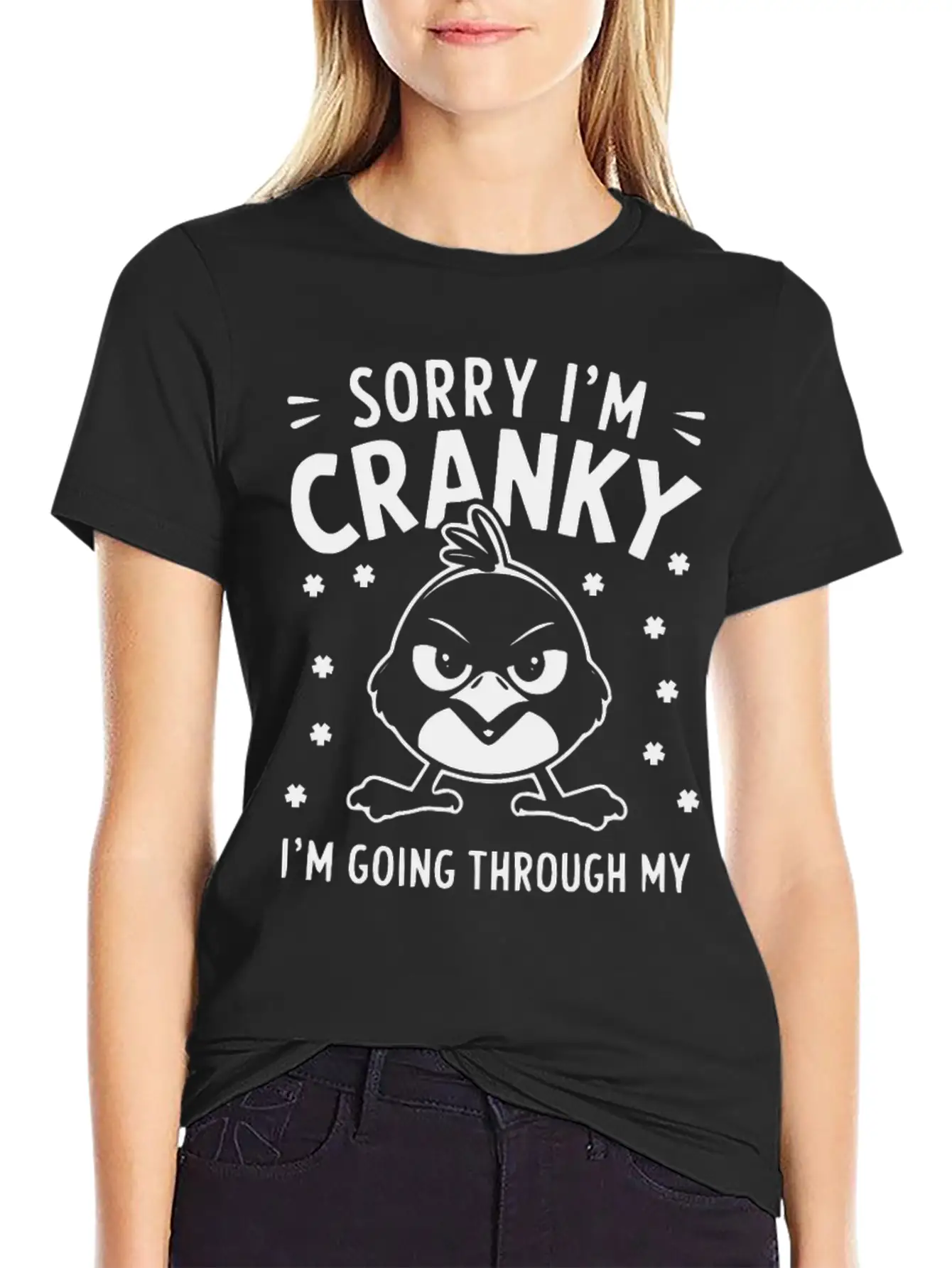 Sorry I'm Cranky I'm Going Through My Terrible 60 Classic Fit Graphic Tee For Daily Comfort – Unisex Cotton Shirt