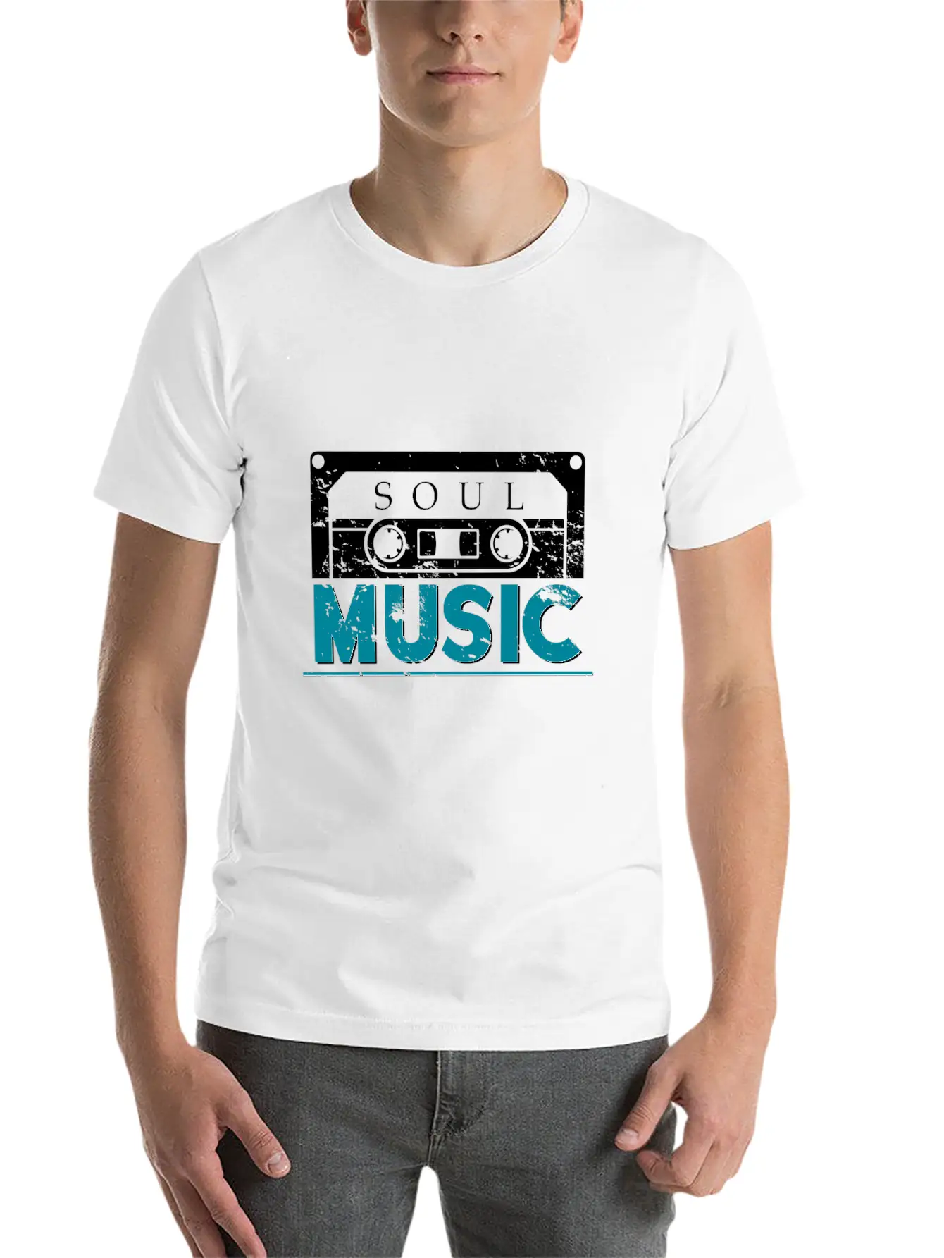 Soul Music Mixtape Kids Singer Choir Gift Modern Fit Casual T-Shirt – Clean And Versatile Design